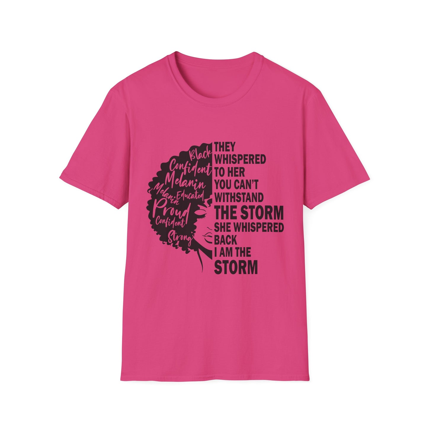 Empowered Black Woman T-Shirt - Inspirational Graphic Tee