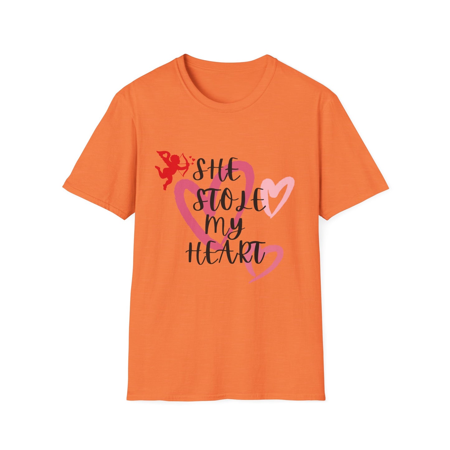 SHe Stole My Heart Unisex T-Shirt - Cute Valentine’s Day Couple Shift