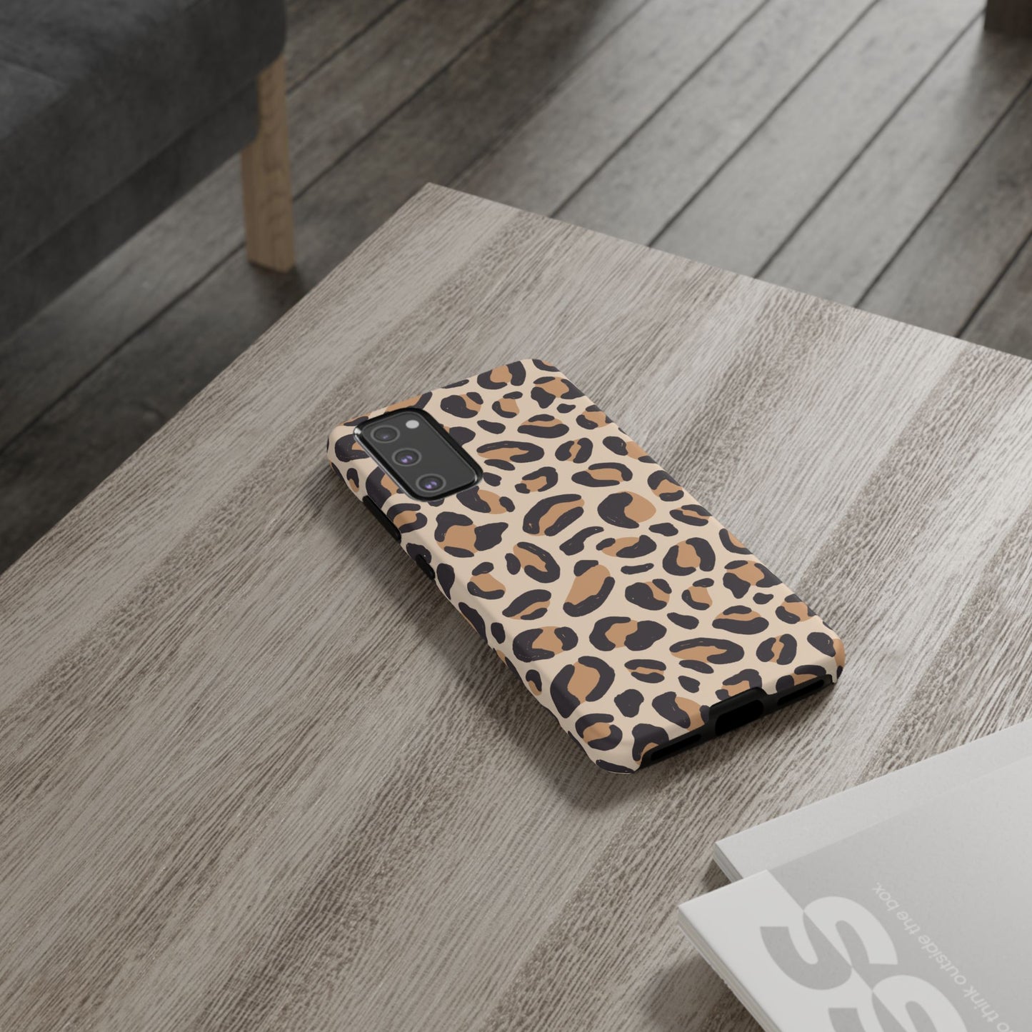 Leopard Print Tough Phone Case for Samsung