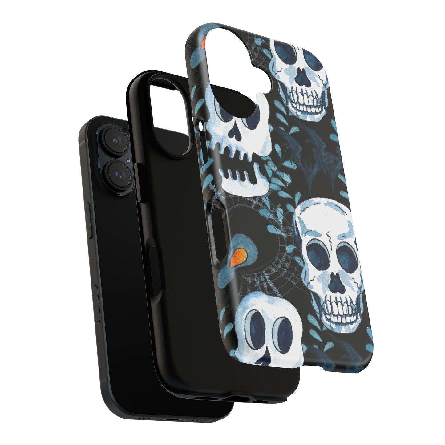 Halloween, Skull, Gothic Phone Case for Iphone - FREE Shipping
