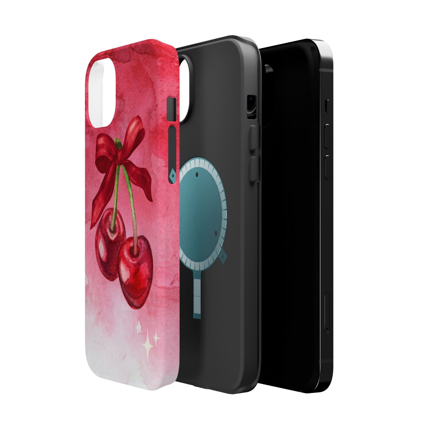 Chic Cherry Magnetic Tough Cases for iPhone
