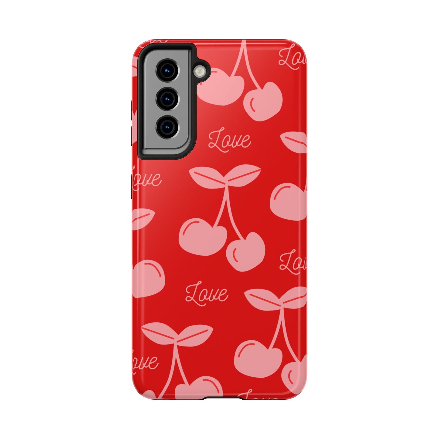 Cute Cherry Love Tough Phone Cases