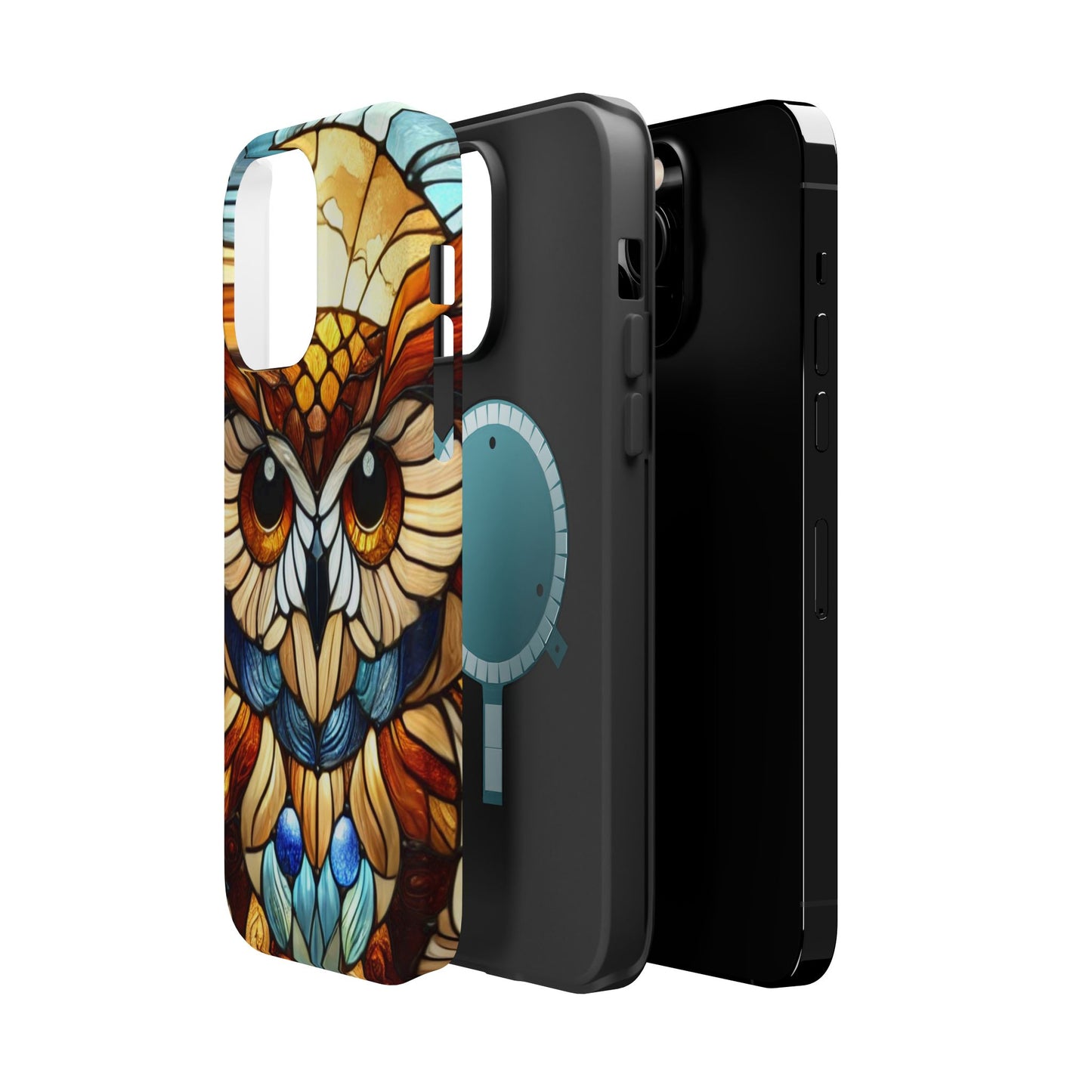 Bohemian Owl MAGNETIC Phone Case for Owl Lovers- Perfect Gift for Iphone