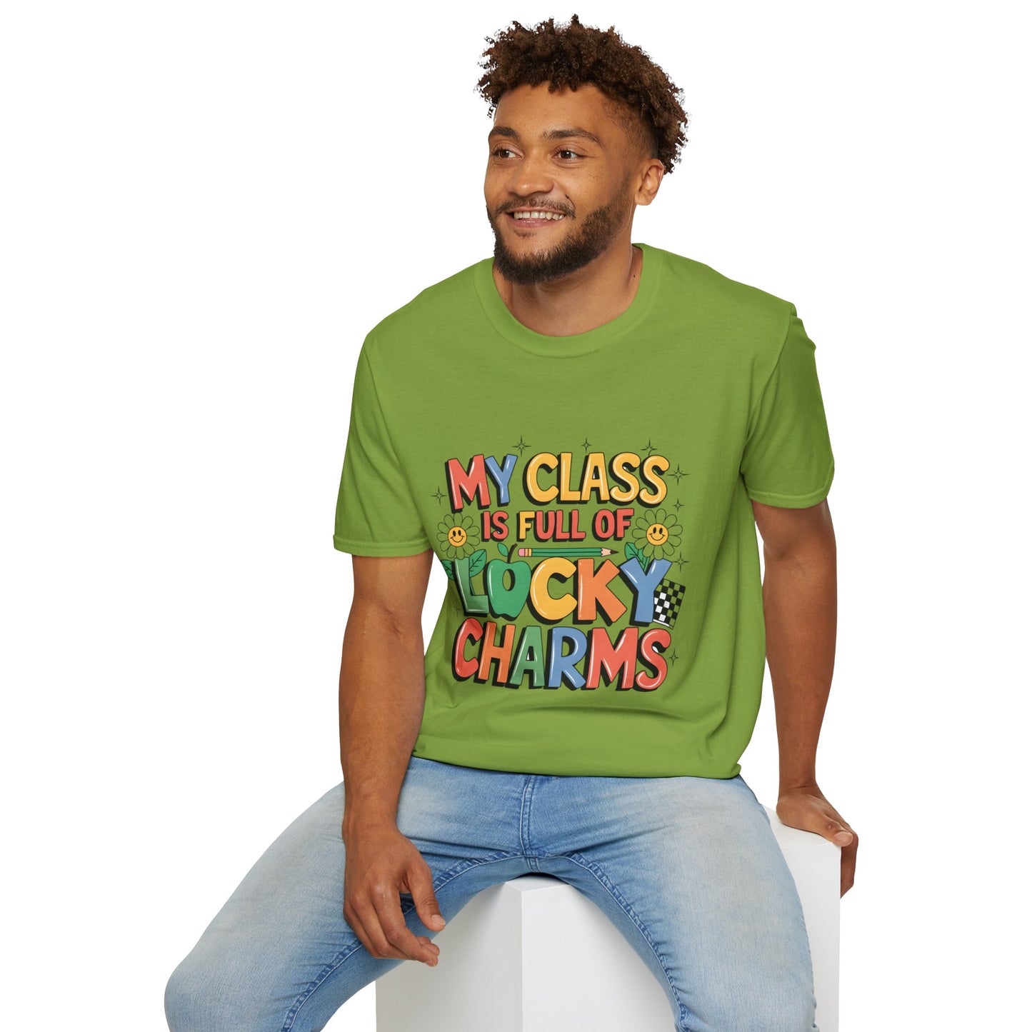 My Class is Full of Lucky Charms -St. Patrick's Day Teacher Unisex Tshirt