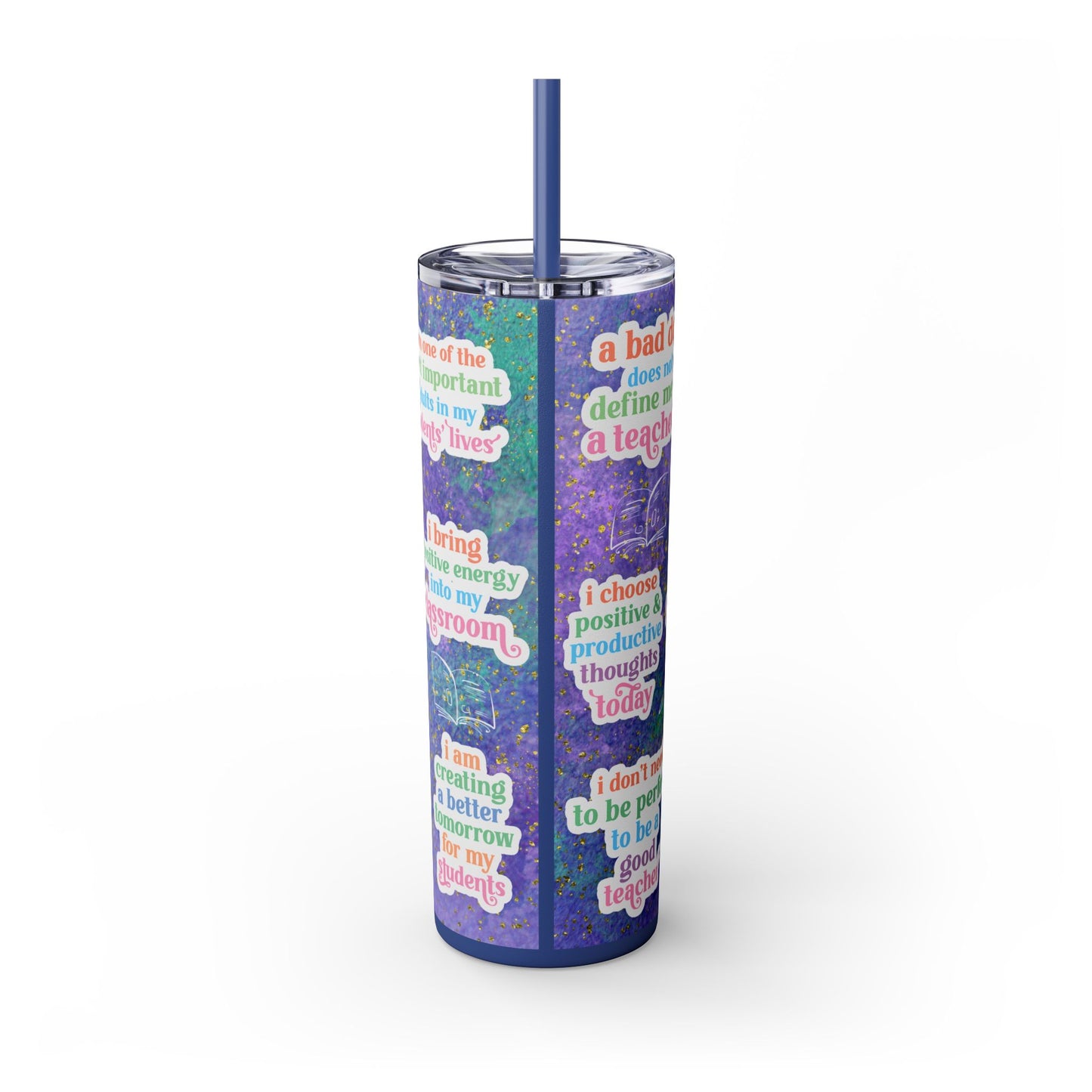 Teacher Daily Affirmation 20 oz Tumbler - Motivational