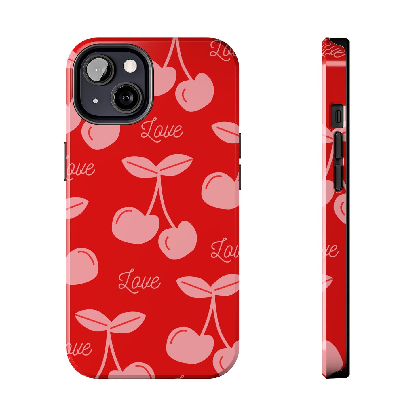 Cute Cherry Love Tough Phone Cases