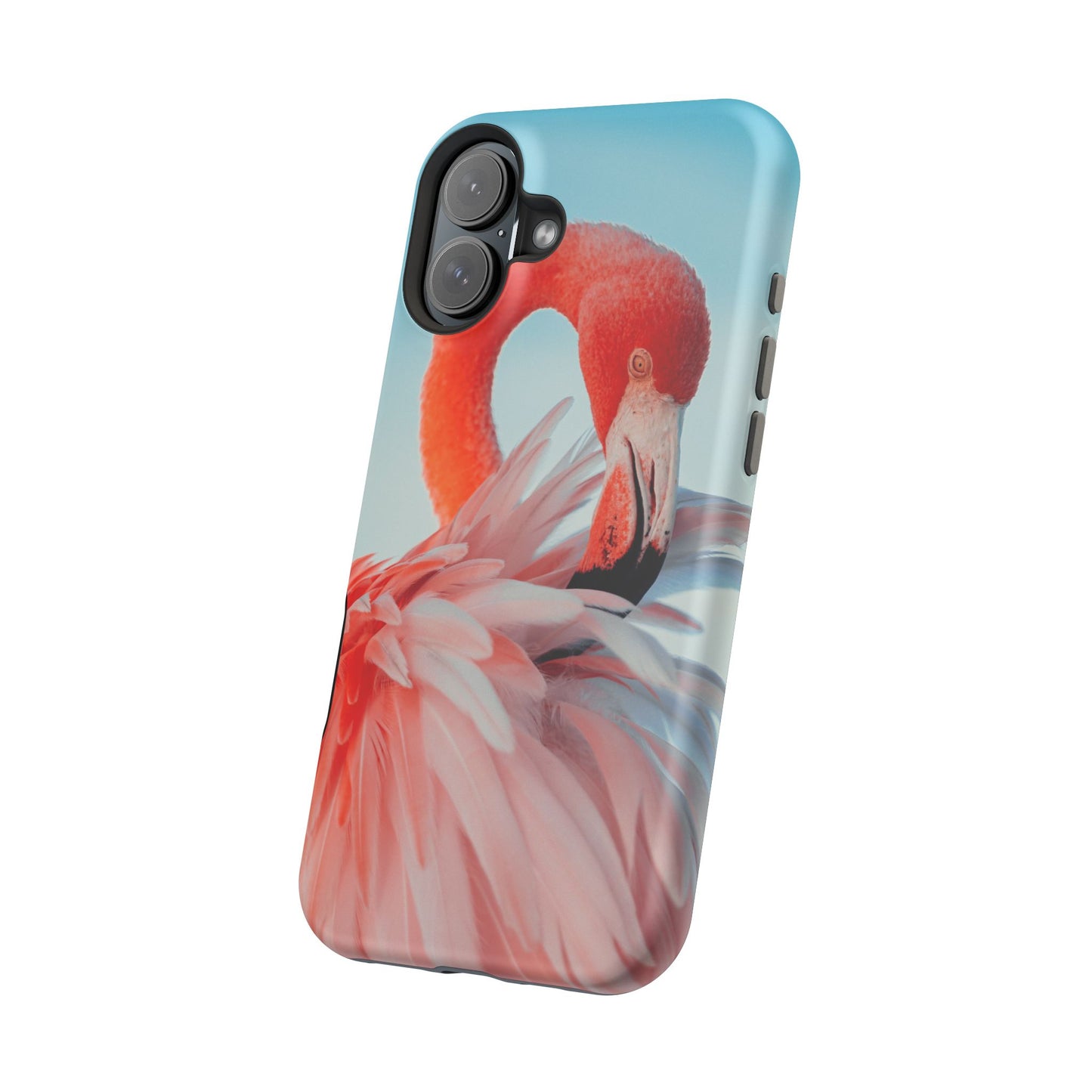Vibrant Flamingo, Tropical MAGNETIC Phone Case