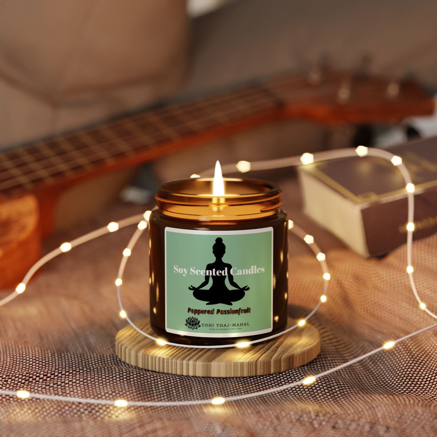 Empowering Aromatherapy Peppered Passionfruit Soy Scented Candle