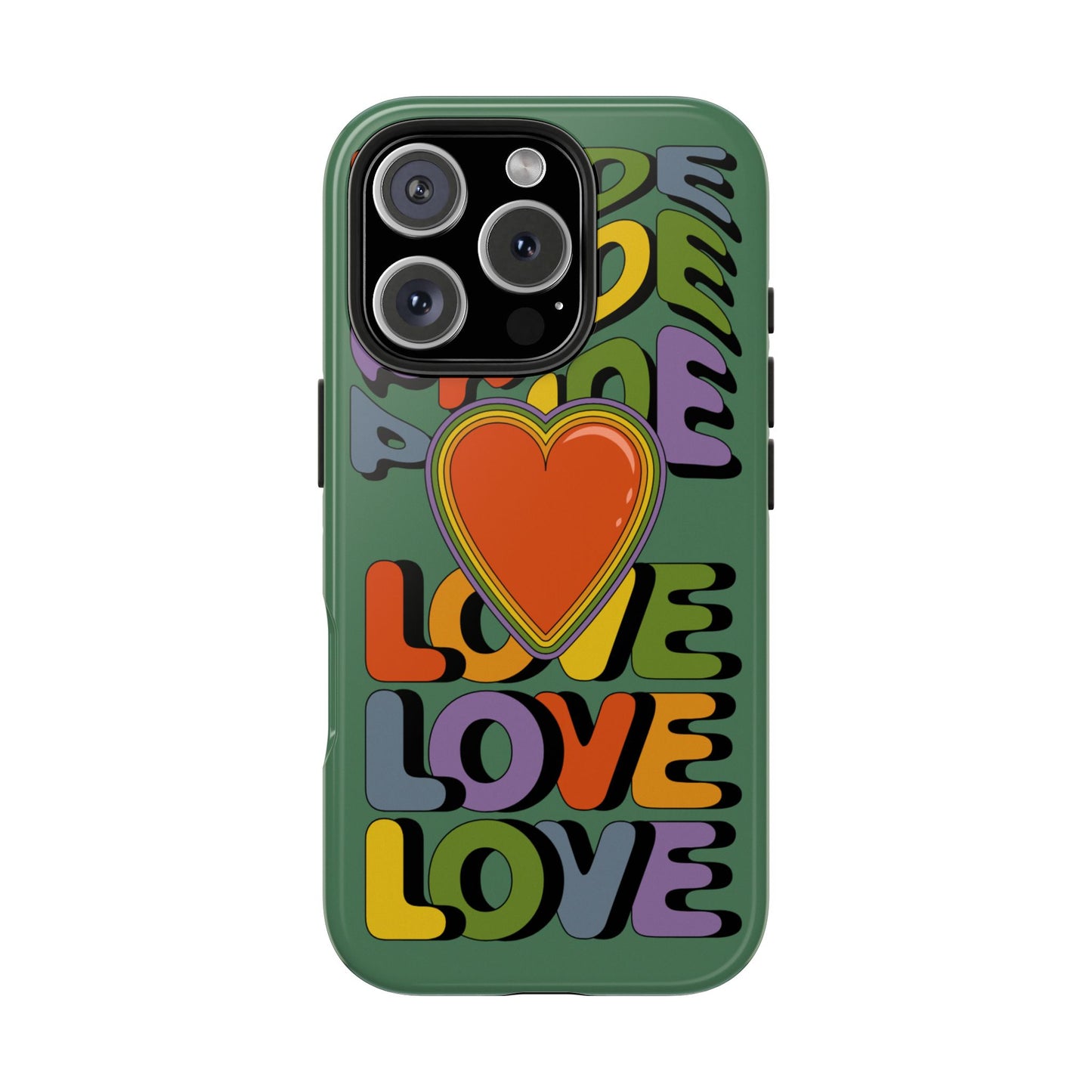 Pride Love - LGBTQ+ Support Tough Phone Case