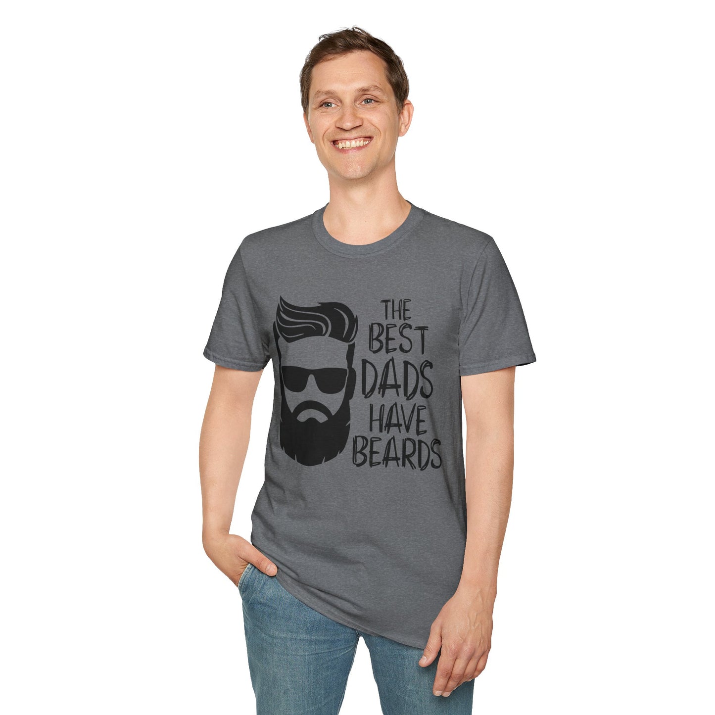 The Best Dads Have Beards Unisex T-Shirt