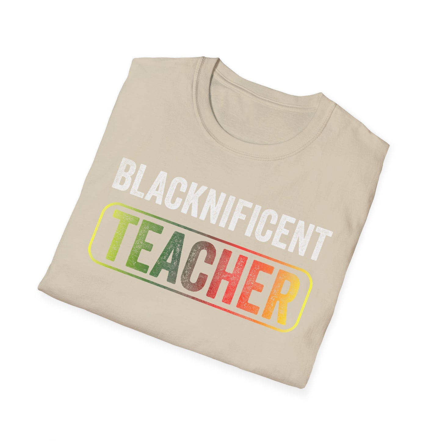 Blacknificent Teacher Unisex T-Shirt | Empowering Educator Tee | Great for Teacher's Day & Appreciation Events