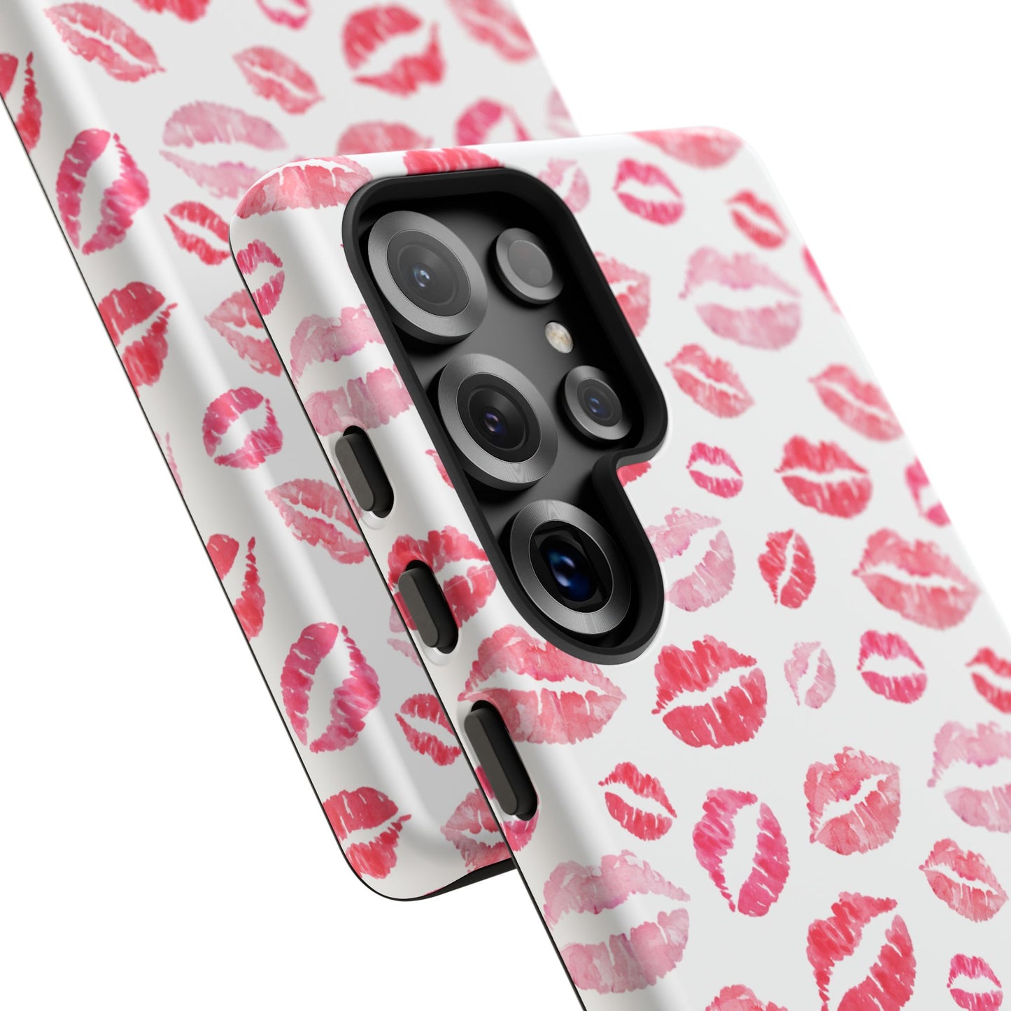 Kiss Pattern Tough Phone Cases, Cute, Unique for Samsung