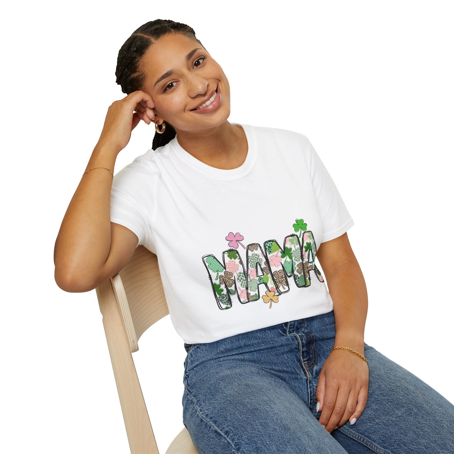 Floral Mama Unisex TShirt - Perfect for Mother's Day & Casual Wear