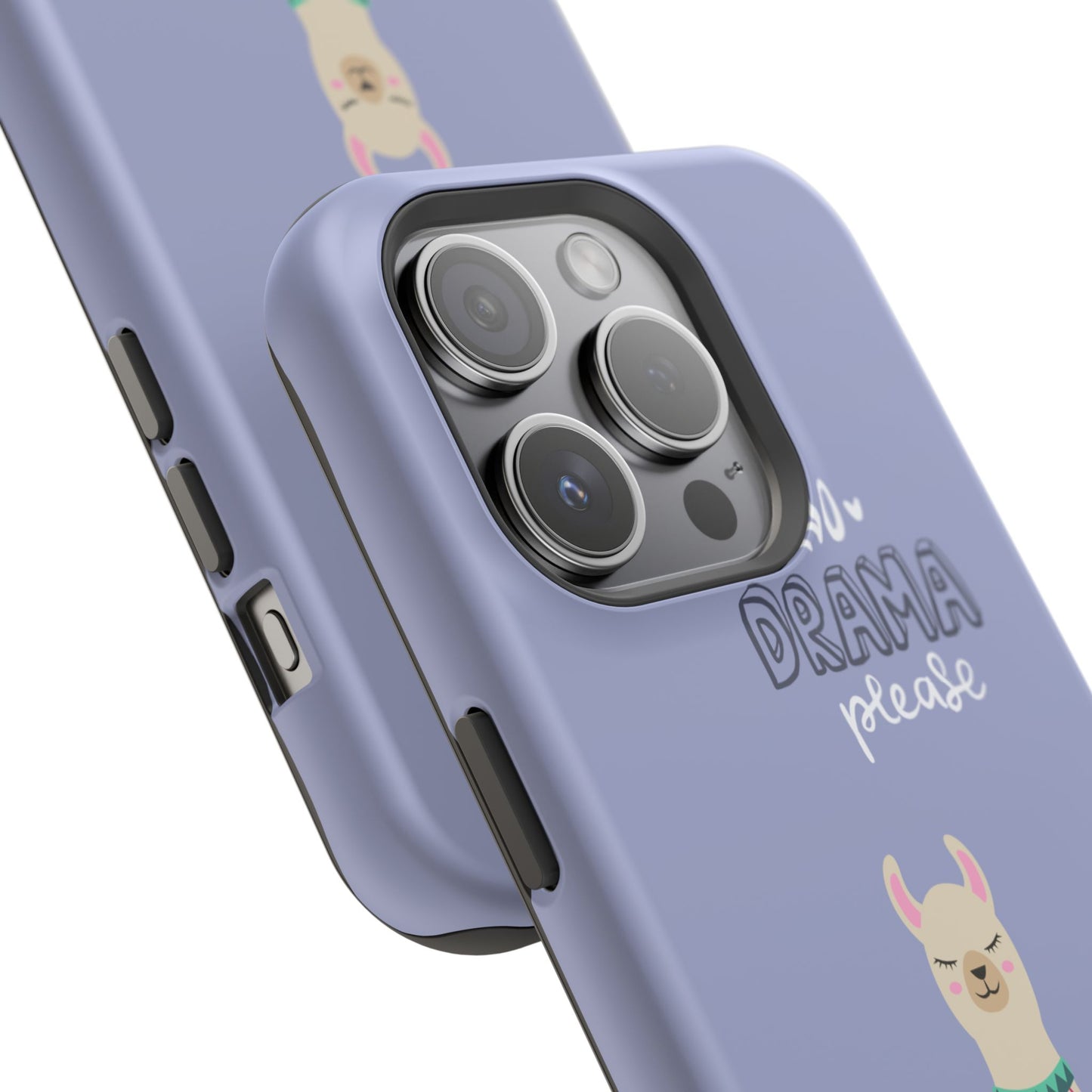 Cute Llama - No Drama MAGNETIC Tough Phone Case