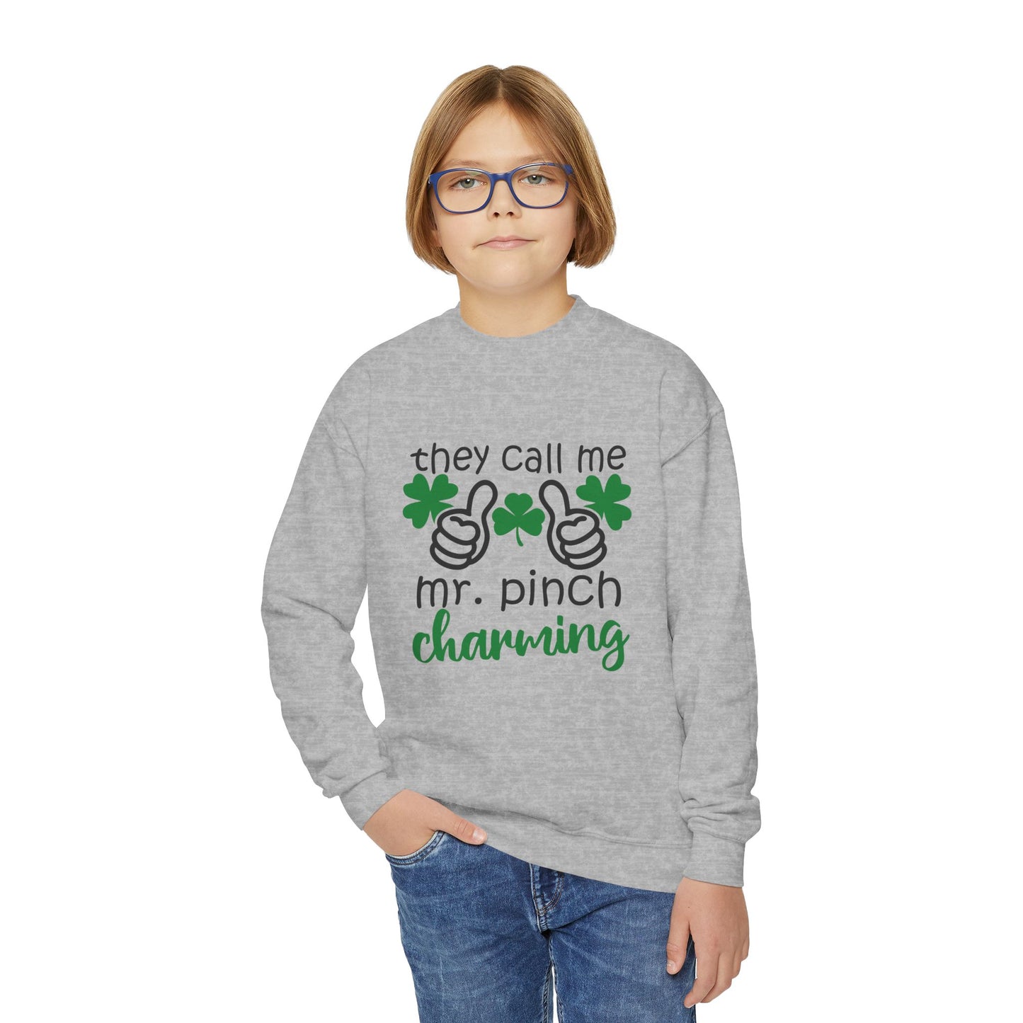 Mr Pinch Charming Youth Sweatshirt - Youth Crewneck
