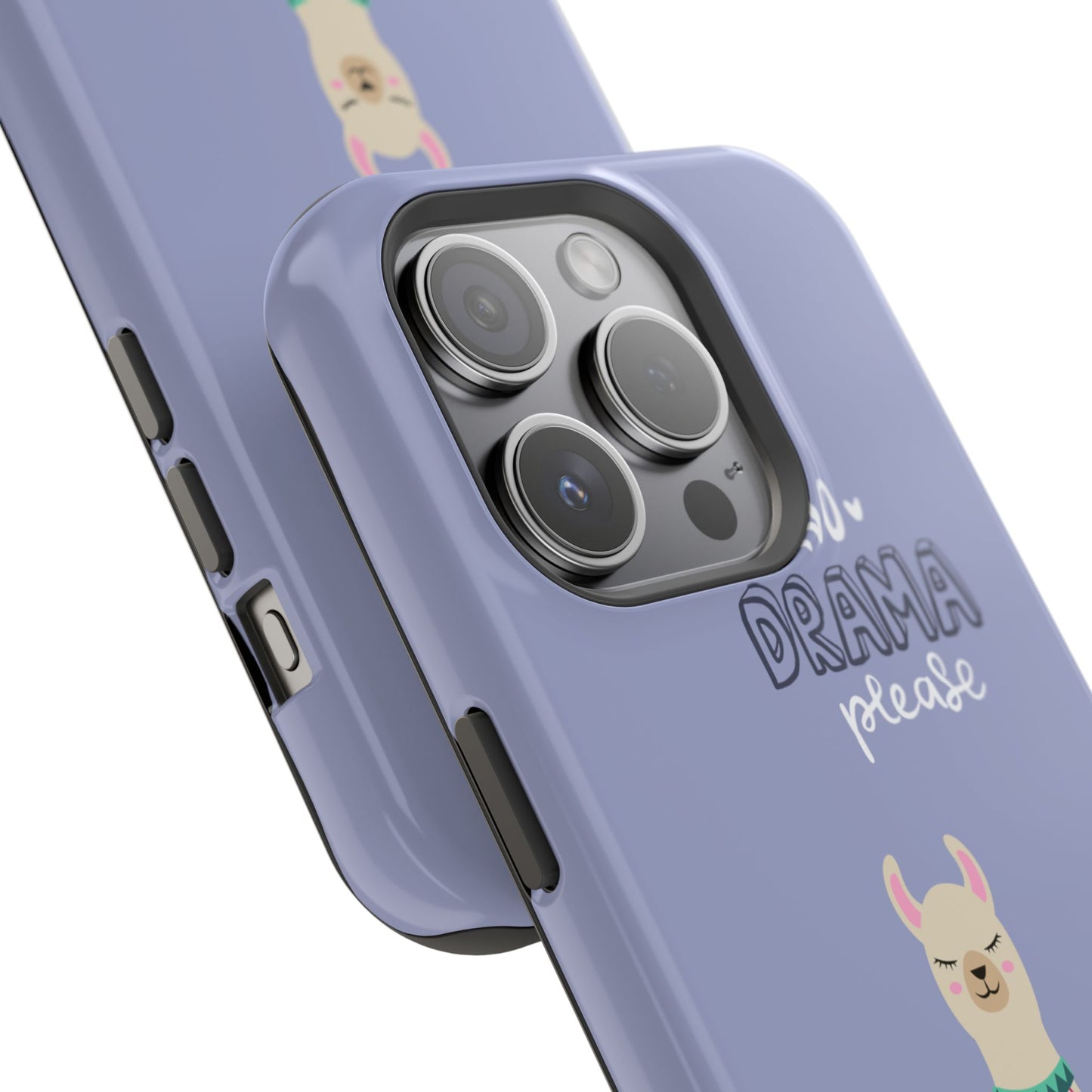 Cute Llama - No Drama MAGNETIC Tough Phone Case