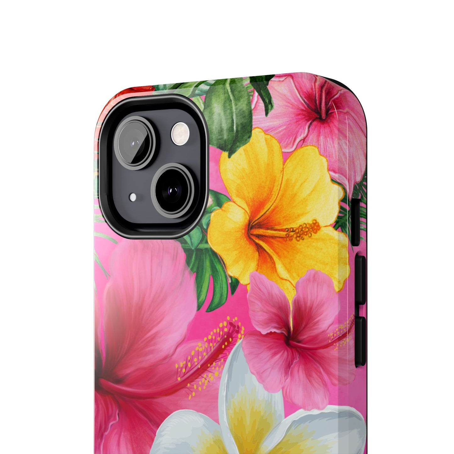 Tropical Floral Phone Case - Tough, Durable, Chic Protection, Summer Vibes, Gift for Her