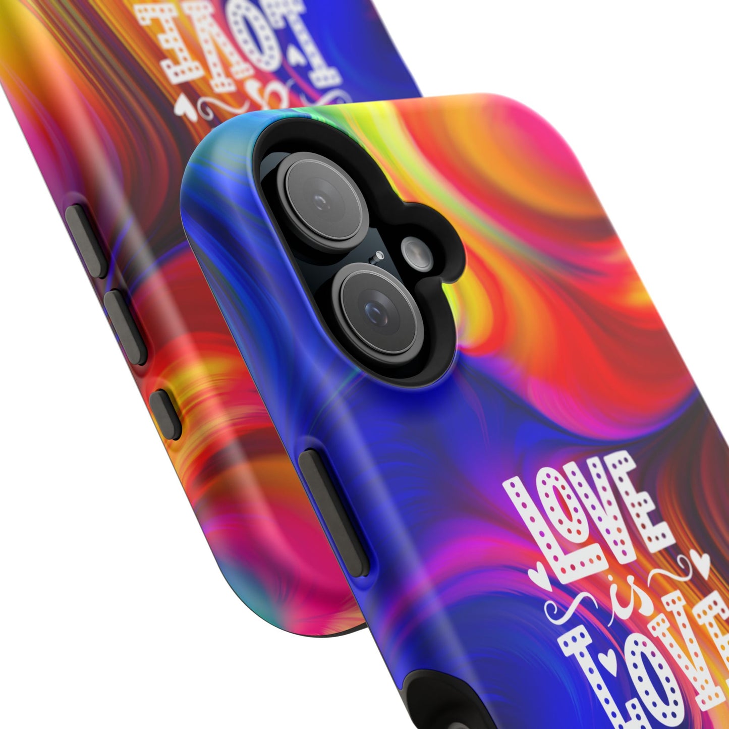 LOVE IS LOVE Colorful Love, Pride Tough Phone Case