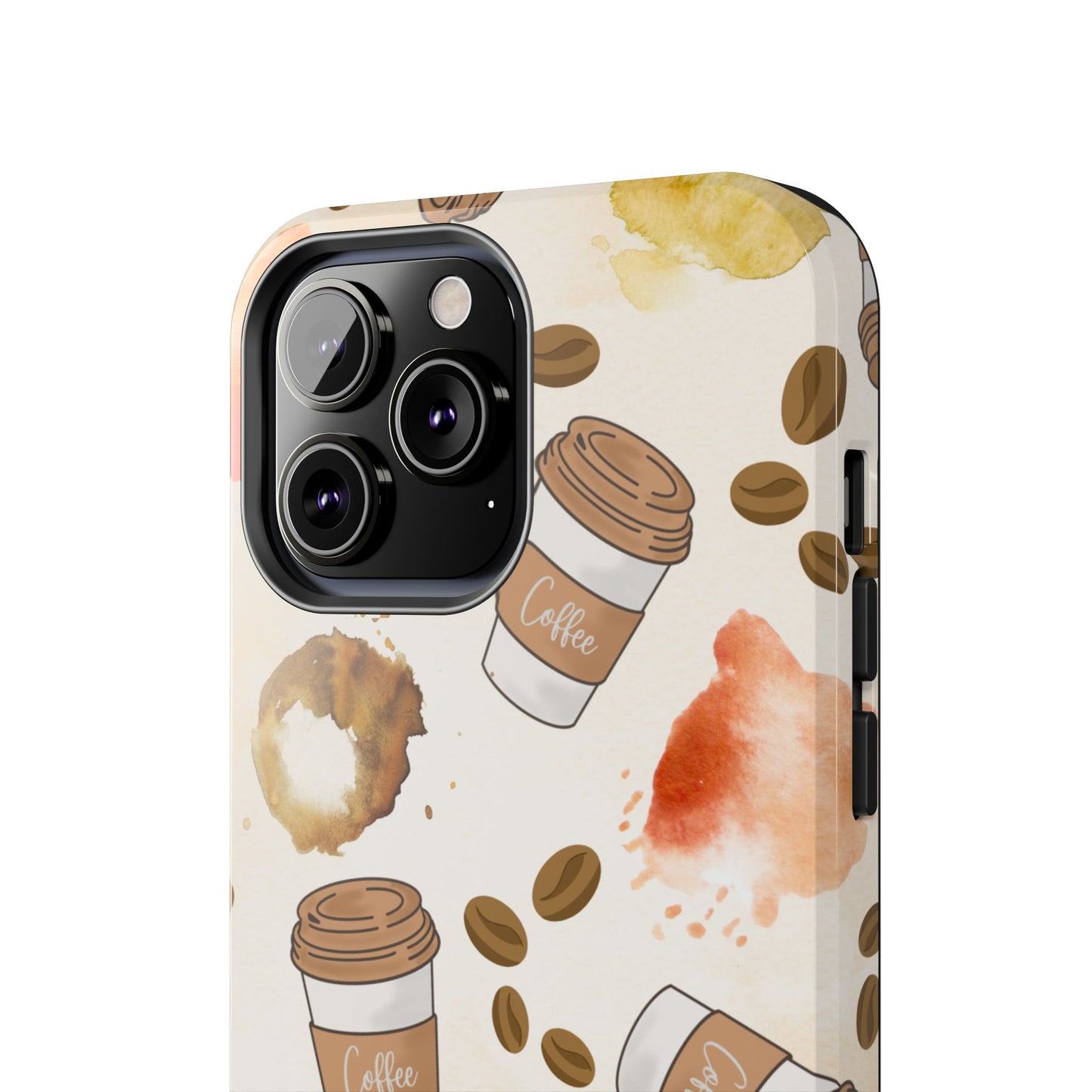 Cute, Trendy, Coffee Lover, Barista Tough Phone Cases for Iphone