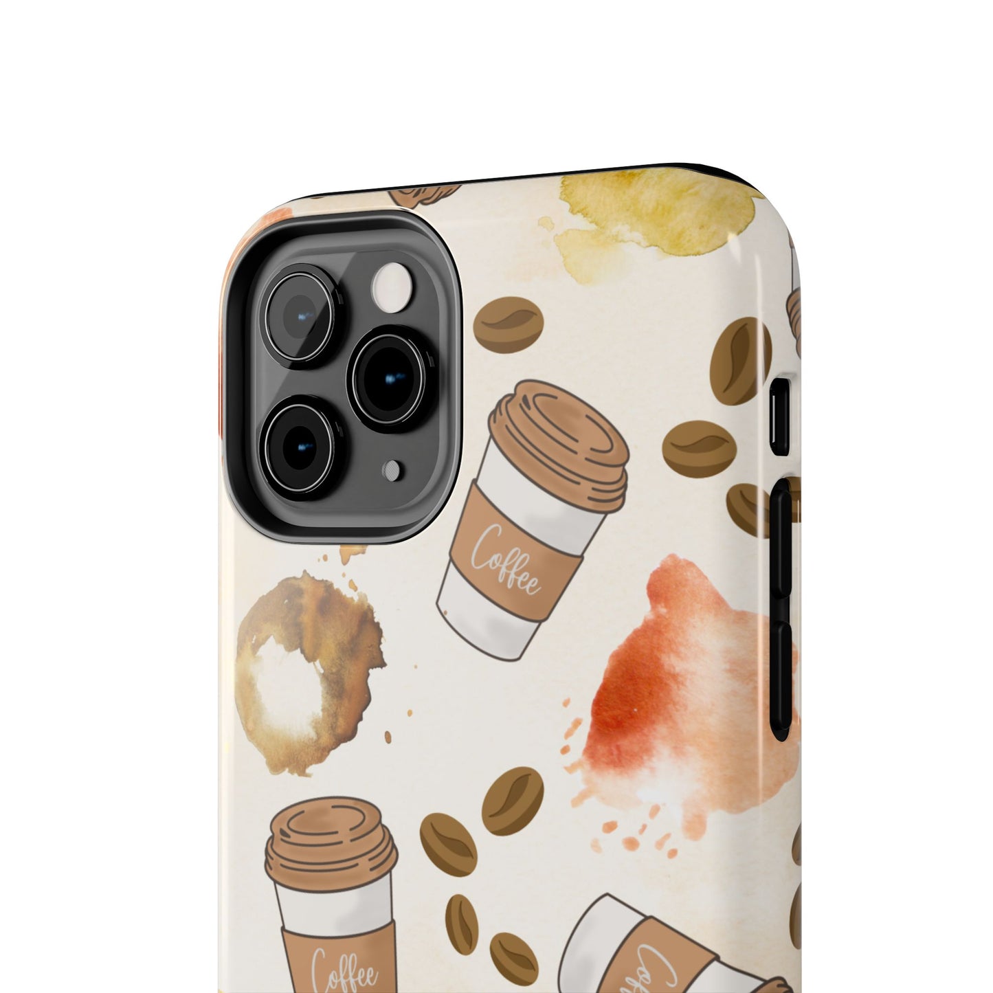Cute, Trendy, Coffee Lover, Barista Tough Phone Cases for Iphone