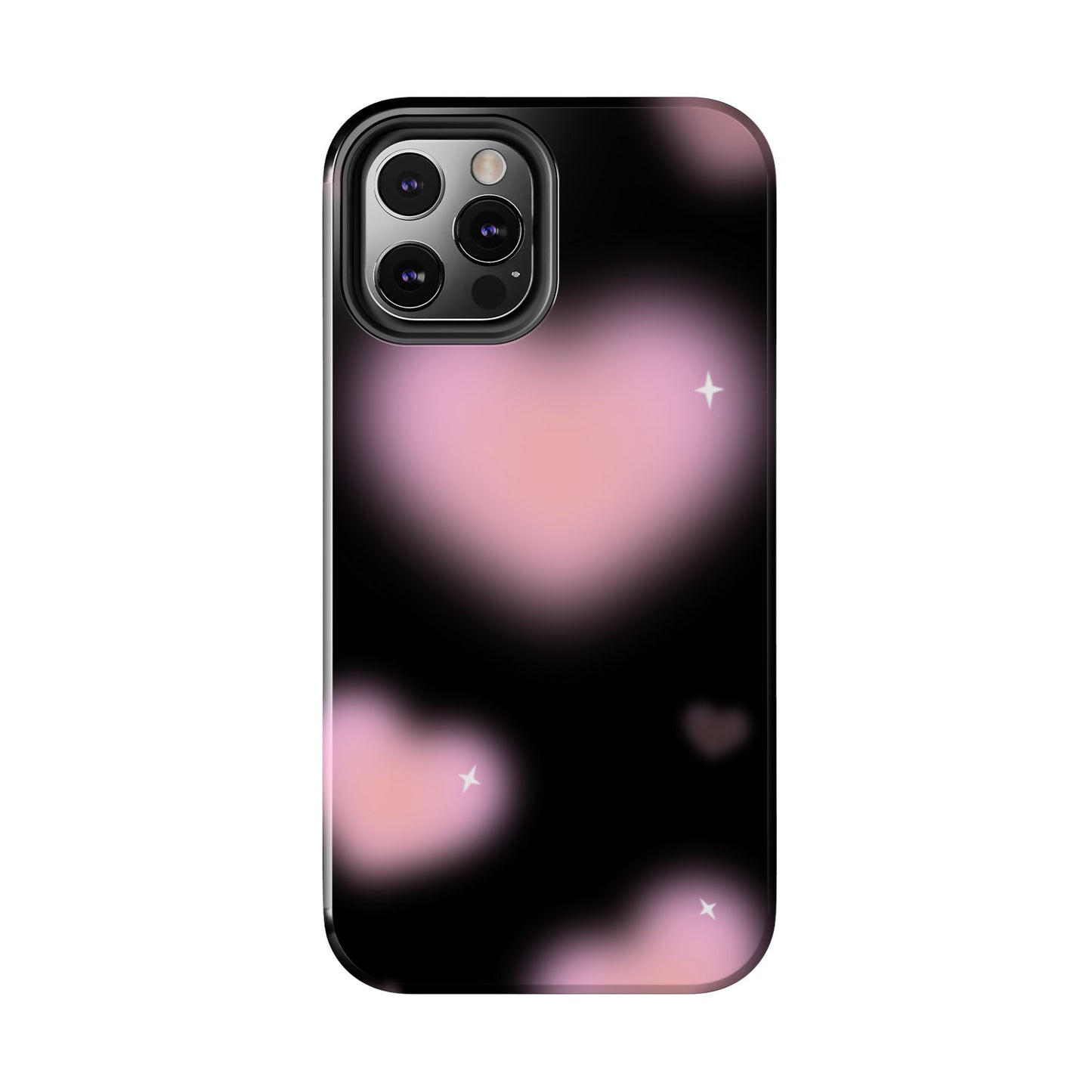 Romantic Pink Heart Pattern Phone Case