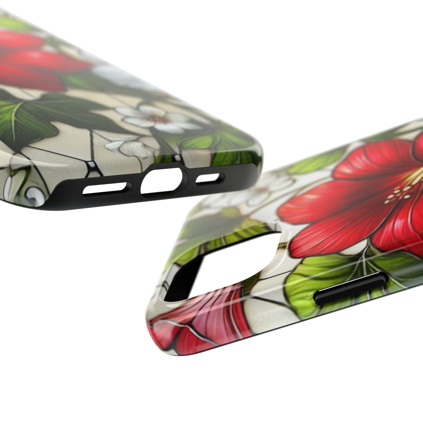Tough Phone Case with Vibrant Floral Design - Perfect Gift for Nature Lovers