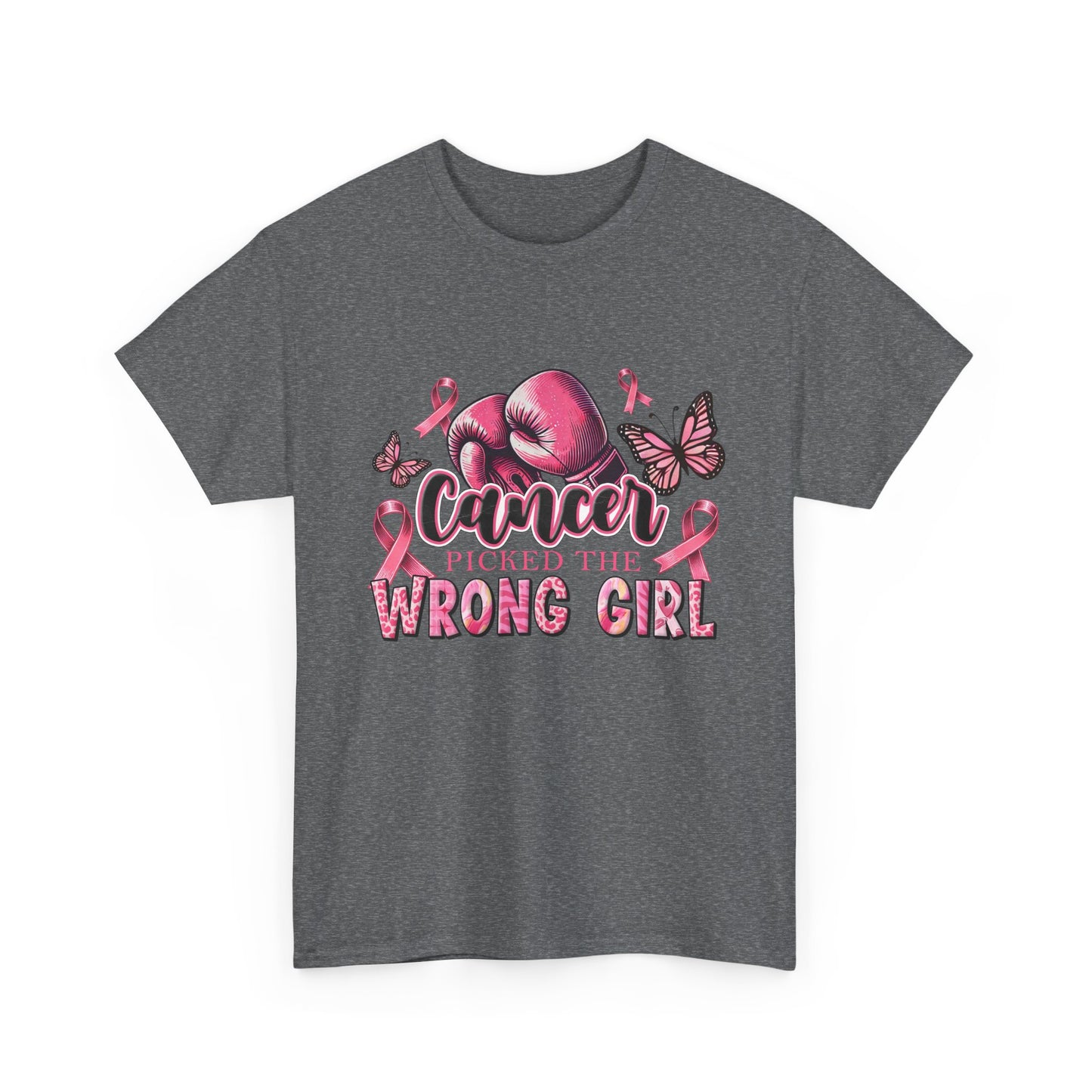Cancer Awareness Tee - Picked the Wrong Girl Unisex Cotton Shirt