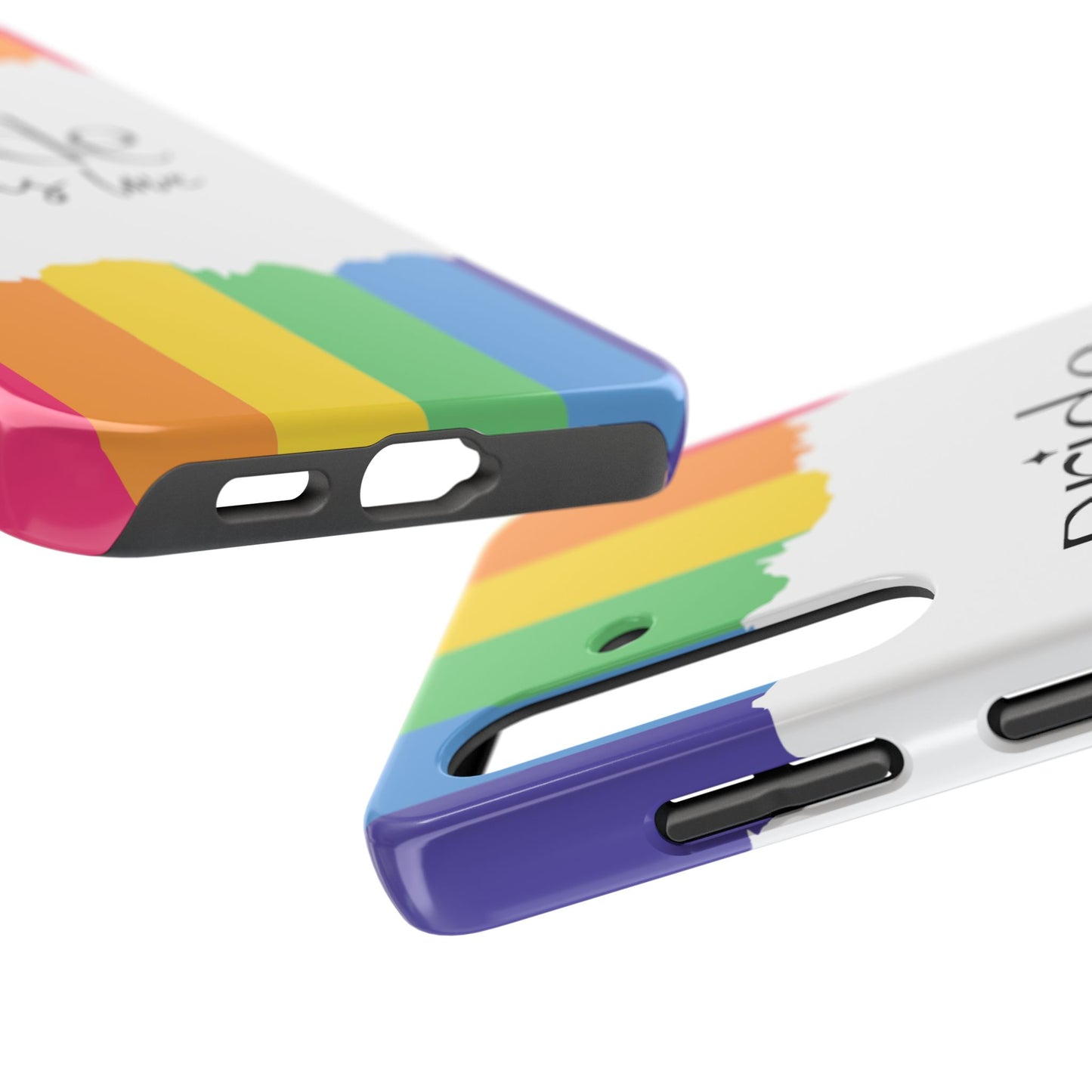 Pride - Love is Love, LGBTQ+, Rainbow Tough Phone Case