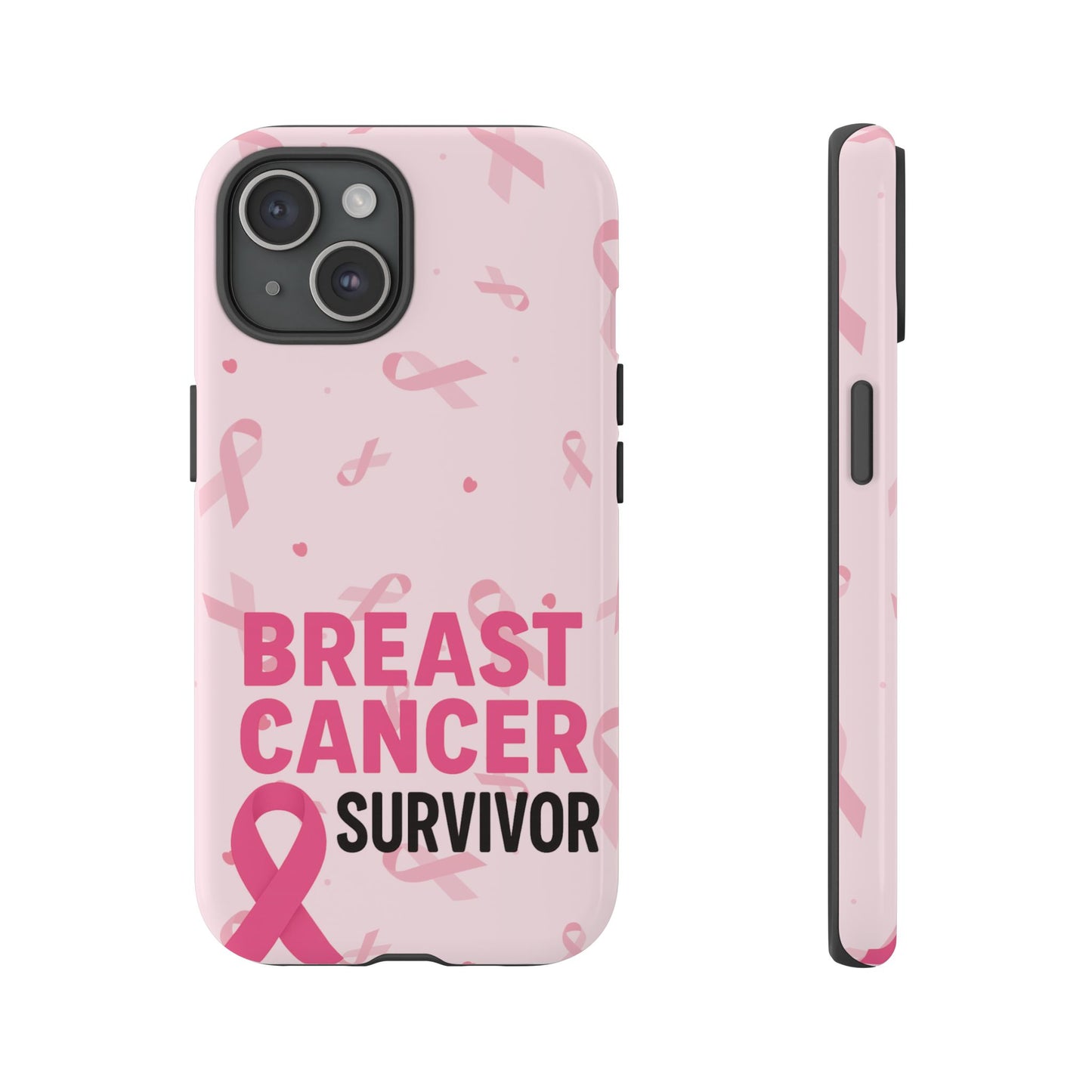 Breast Cancer Survivor Phone Case - Supportive Gift for Fighters, Fighters & Cherished Friends, Awareness Month Essentials