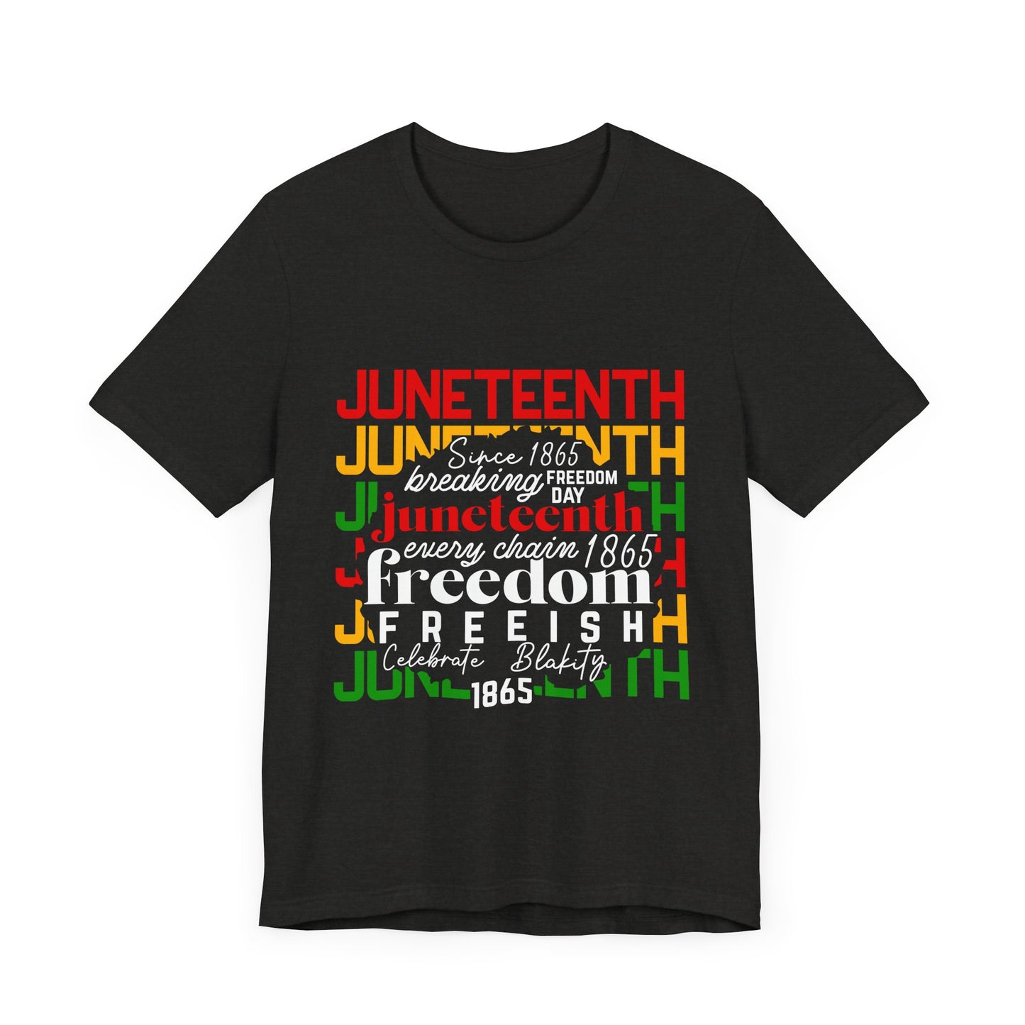 Juneteenth Freedom Unisex Tee, Trendy Black History Month Shirt, Celebrate Freedom, Gift for Activists, Comfy Everyday Wear