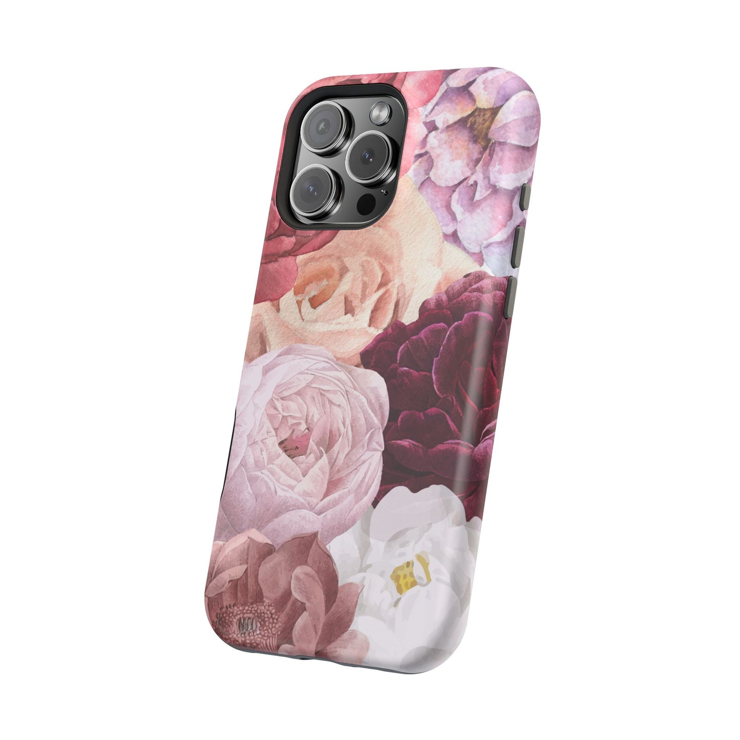 Elegant Protection for Every Occasion Floral Tough Phone Case