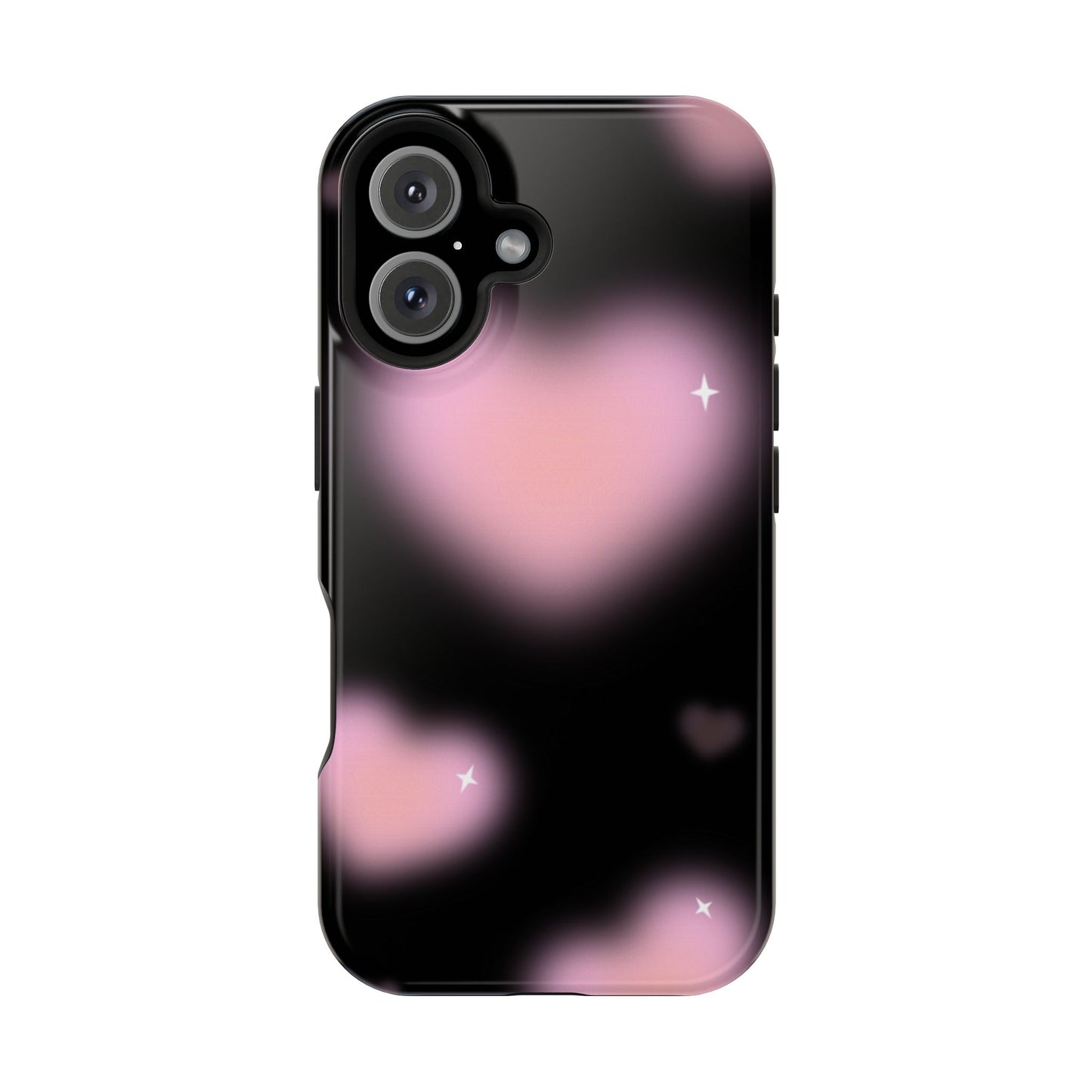 Romantic Pink Heart Pattern MAGNETIC Phone Case