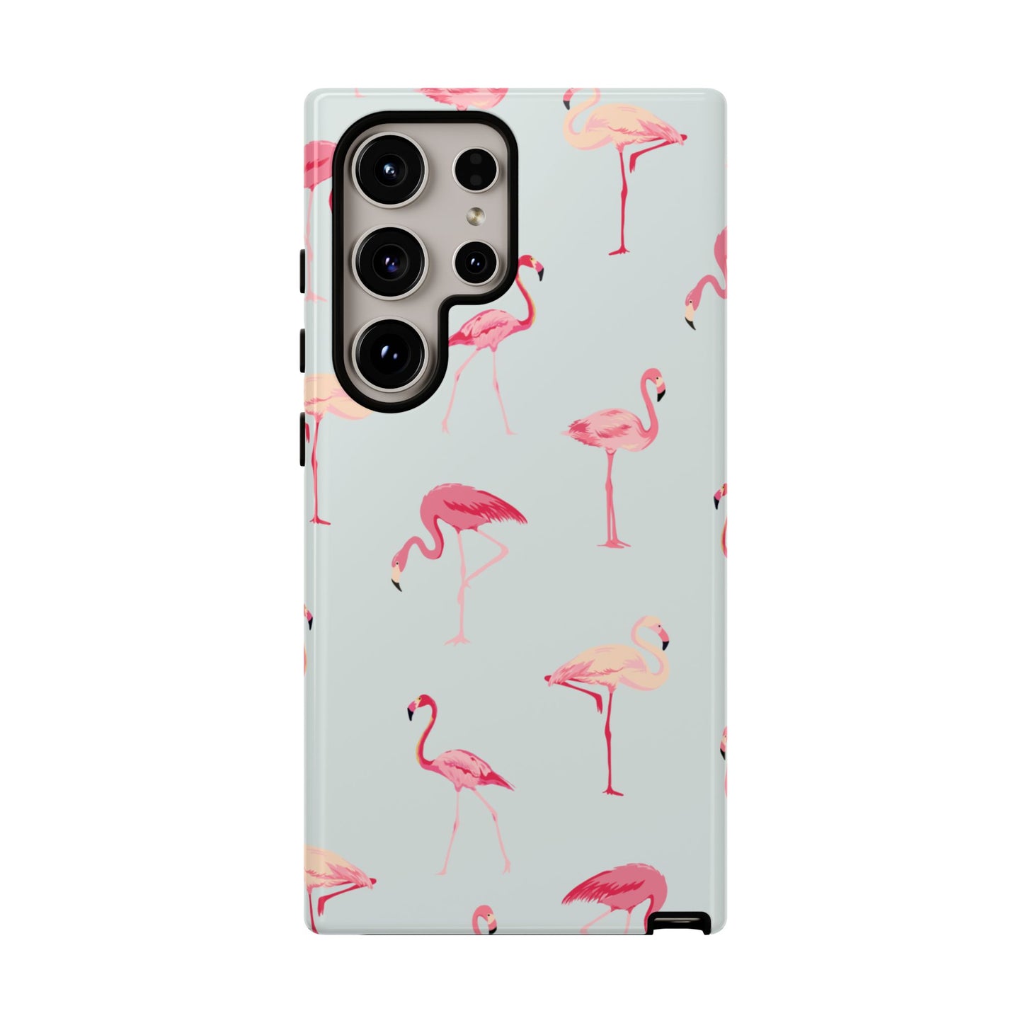 Stylish Flamingo, Summer Vibes Tough Phone Case for Samsung