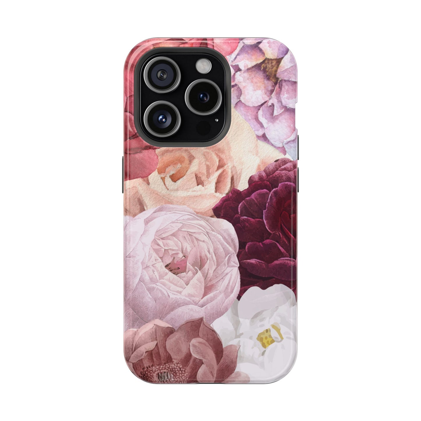 Elegant Protection for Every Occasion Floral Tough Phone Case
