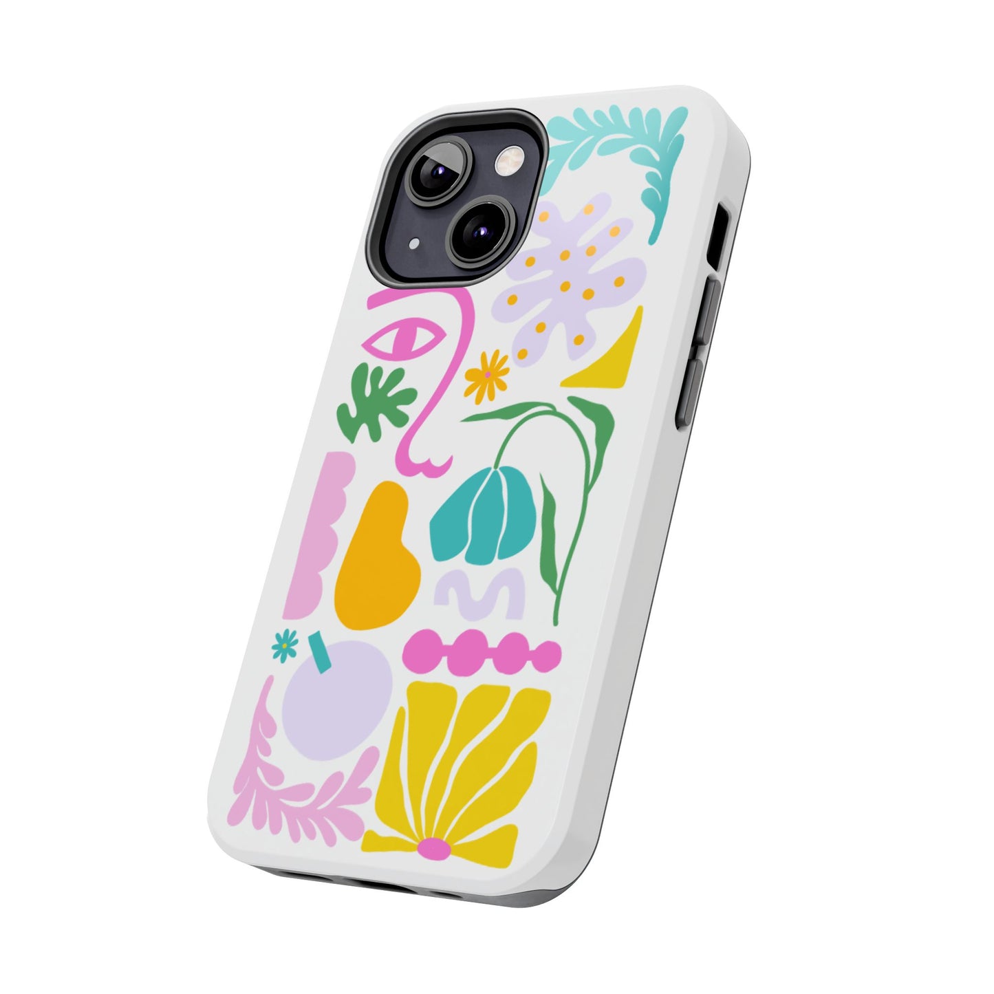 Vibrant Floral Phone Cases, Tough Smartphone Cover, Artistic Cell Phone Protector, Unique Gift for All Occasions, Trendy Tech Accessory