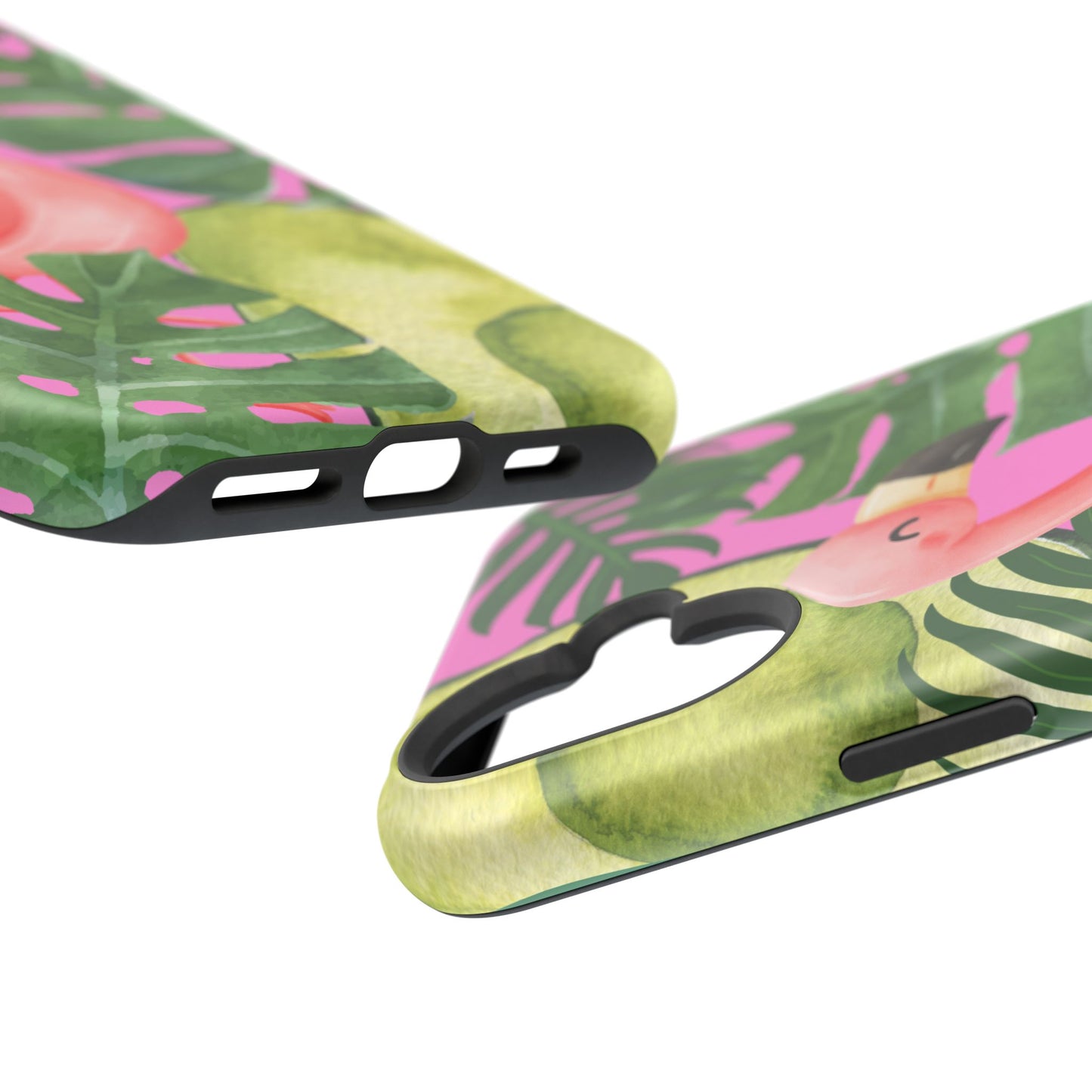 Tropical Flamingo, Cute, Summer Vibes MAGNETIC Tough Phone Case