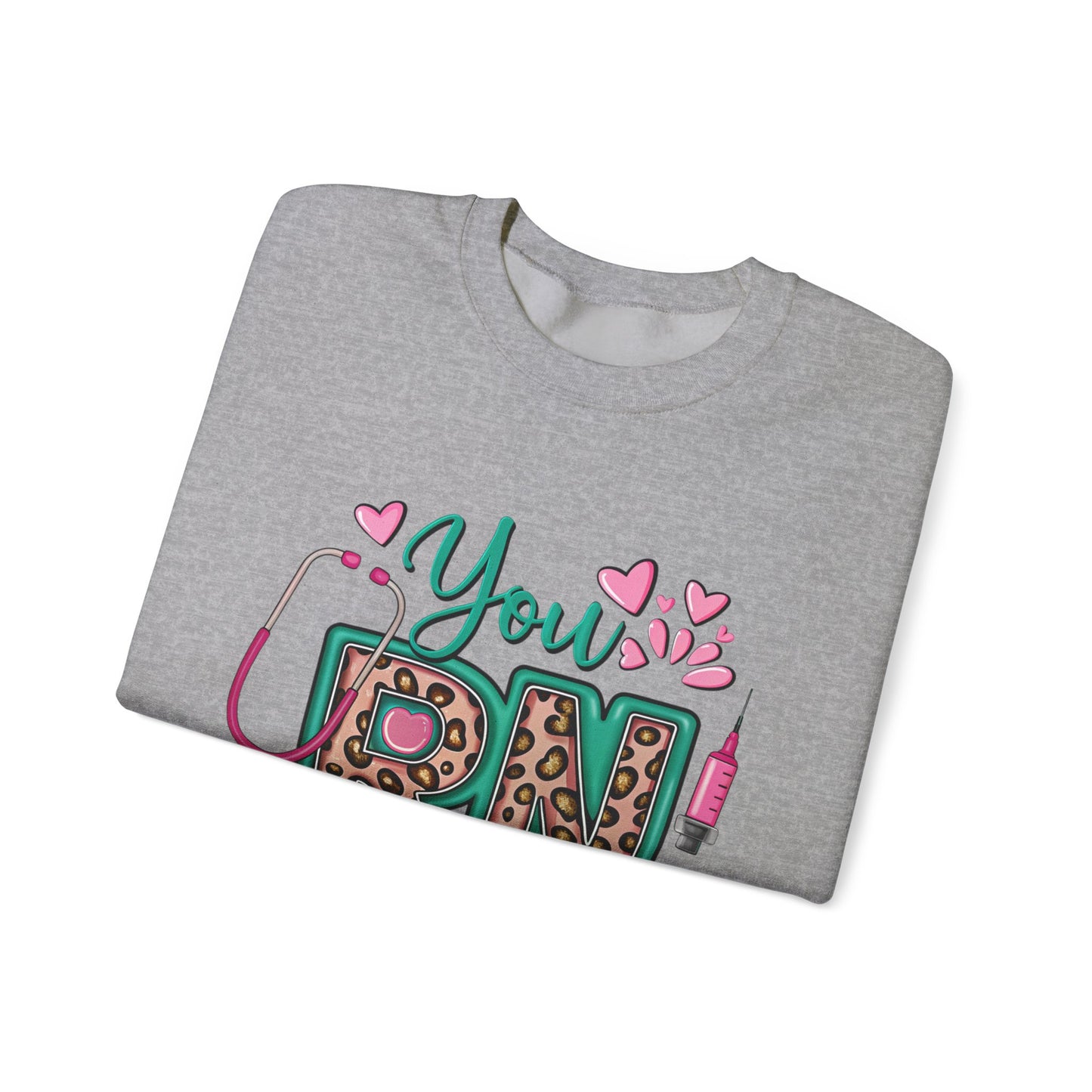 You RN Good Hands Sweatshirt - Cozy Unisex Crewneck for Nurses