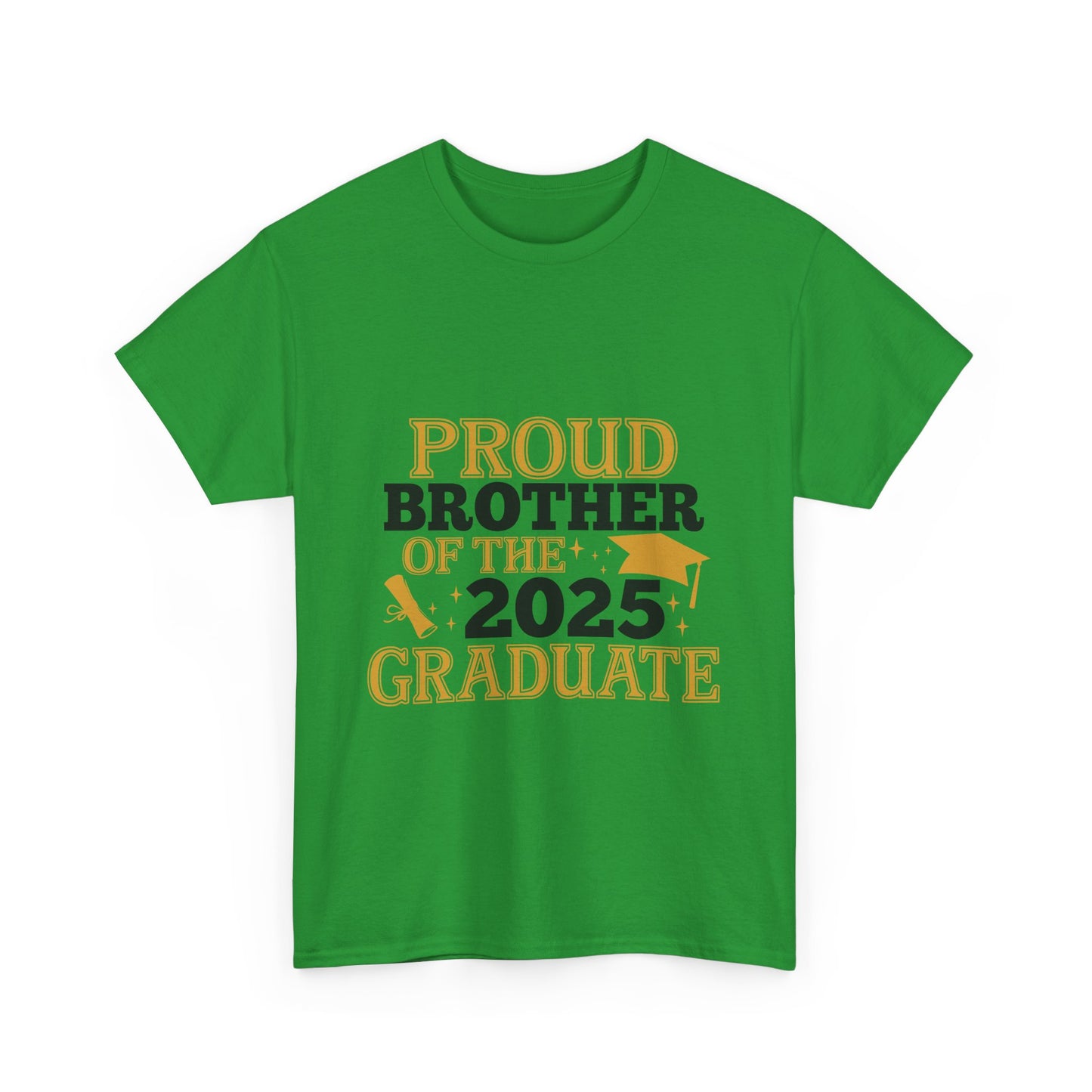 Proud Brother of the 2025 Graduate Unisex Cotton Tee