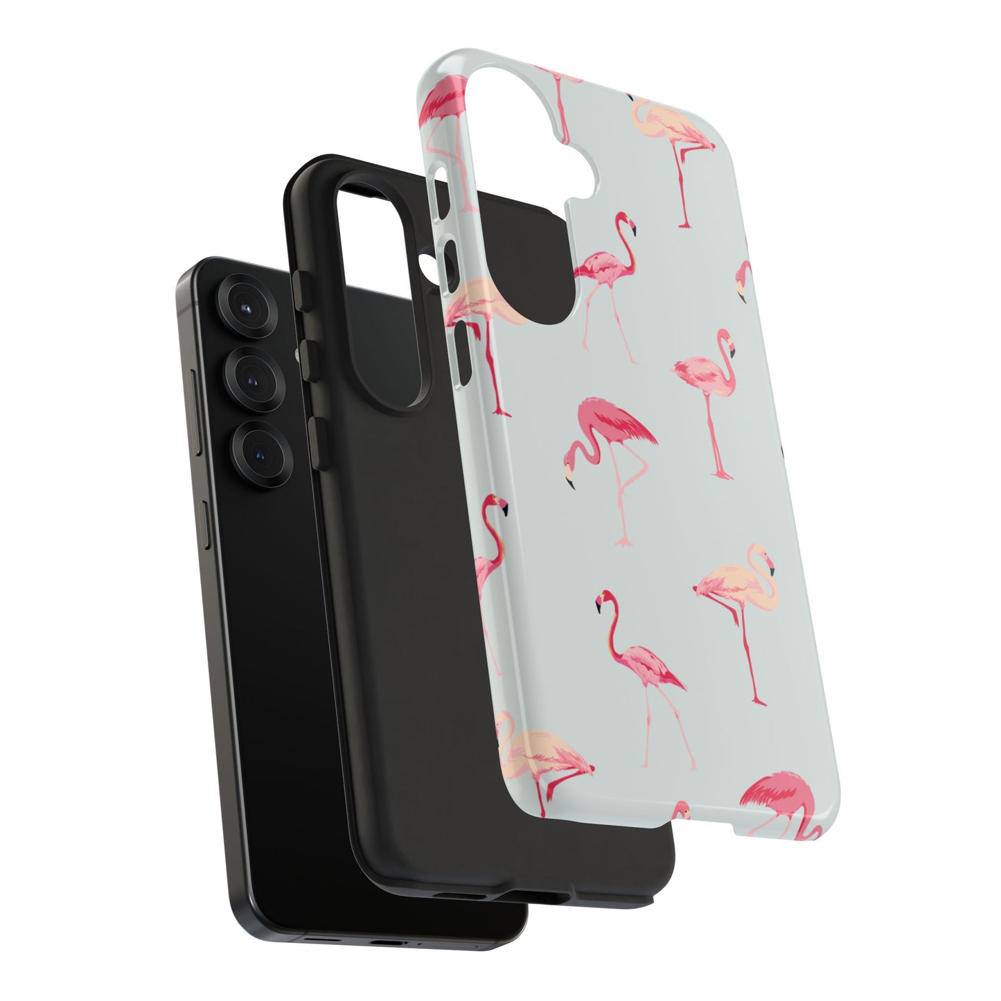 Stylish Flamingo, Summer Vibes Tough Phone Case for Samsung