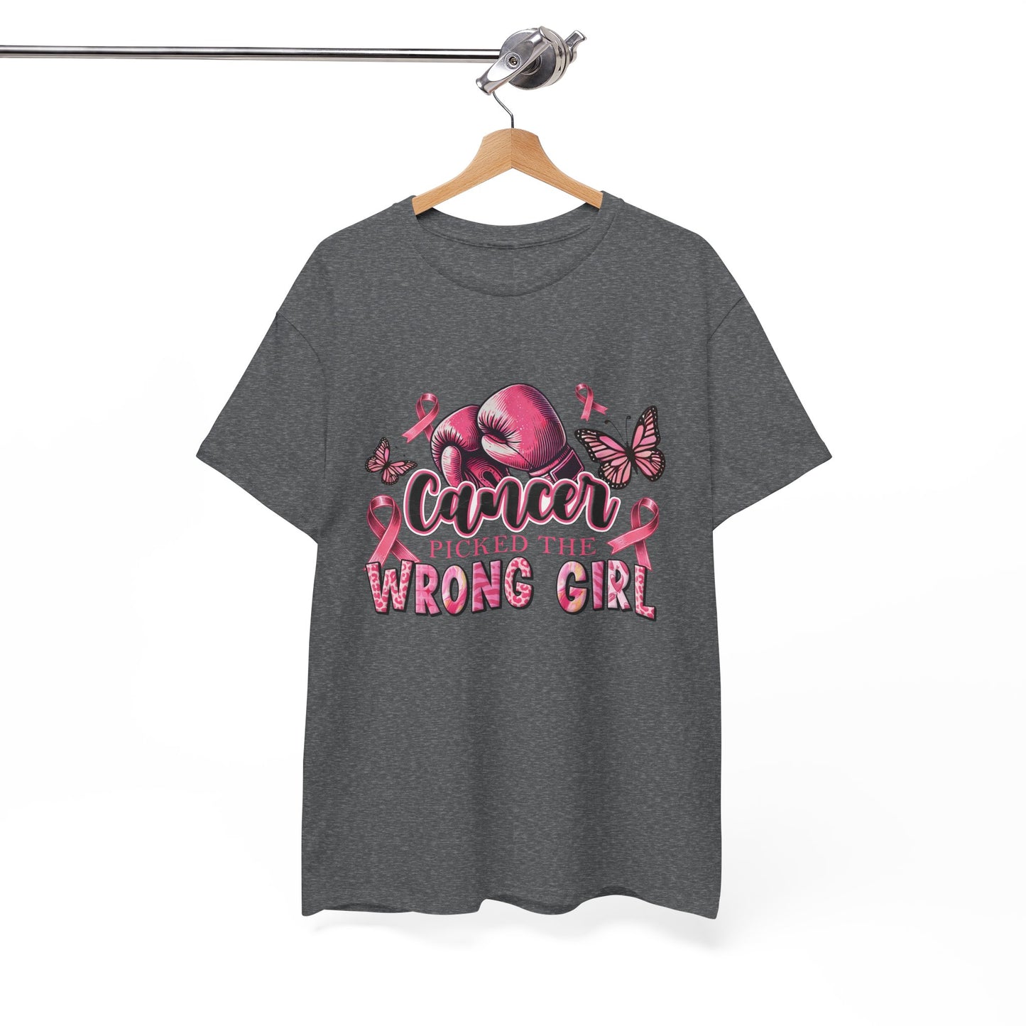 Cancer Awareness Tee - Picked the Wrong Girl Unisex Cotton Shirt