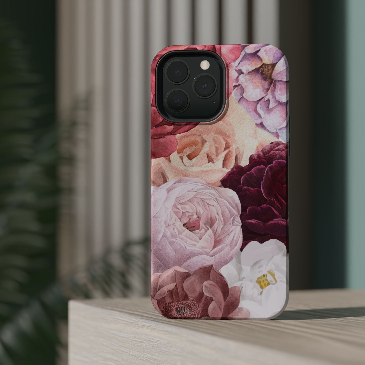 Elegant Protection for Every Occasion Floral Tough Phone Case