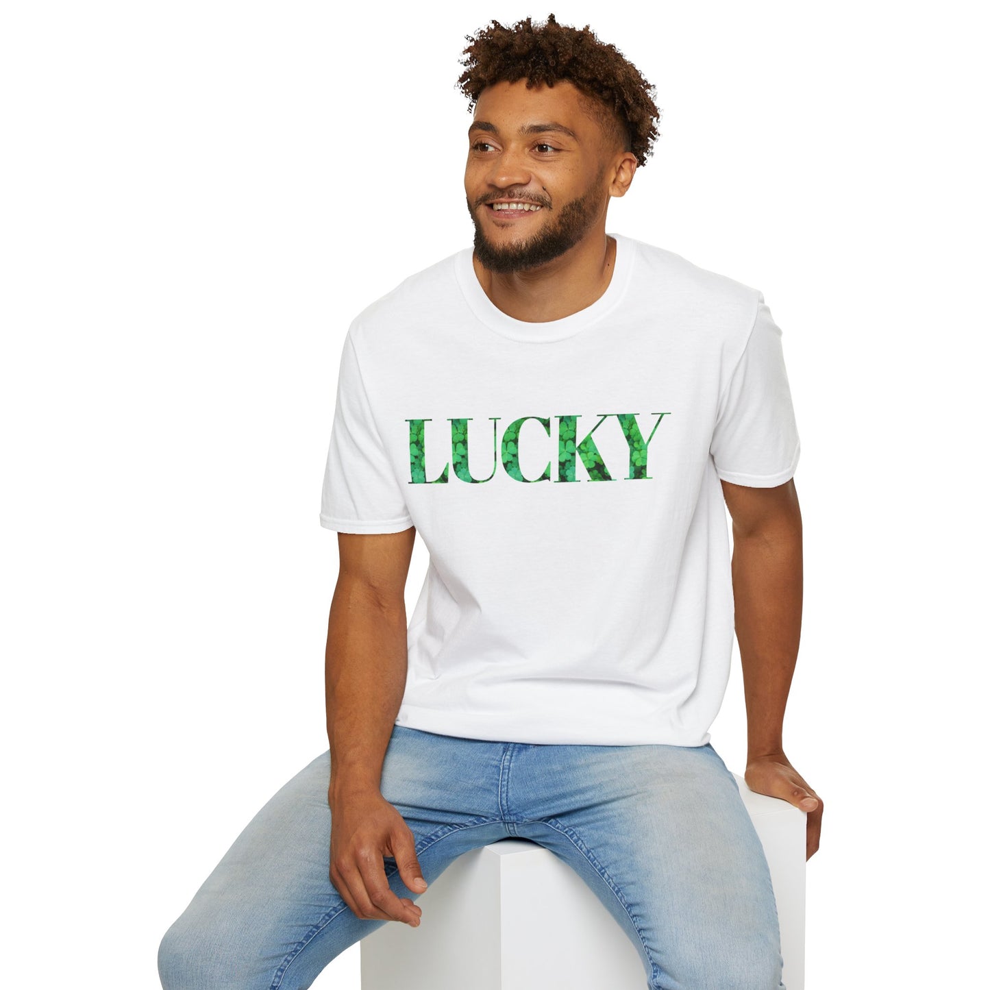 Lucky Green-Clover Unisex T-Shirt - Perfect for St. Patrick's Day & Everyday Wear