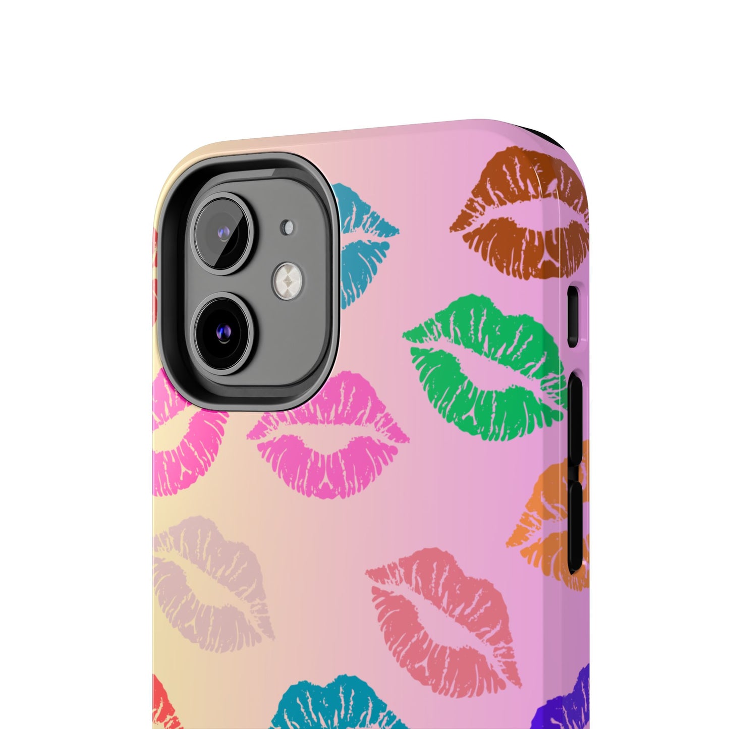 Kiss Print Tough Phone Cases Cute, Durable for Iphone