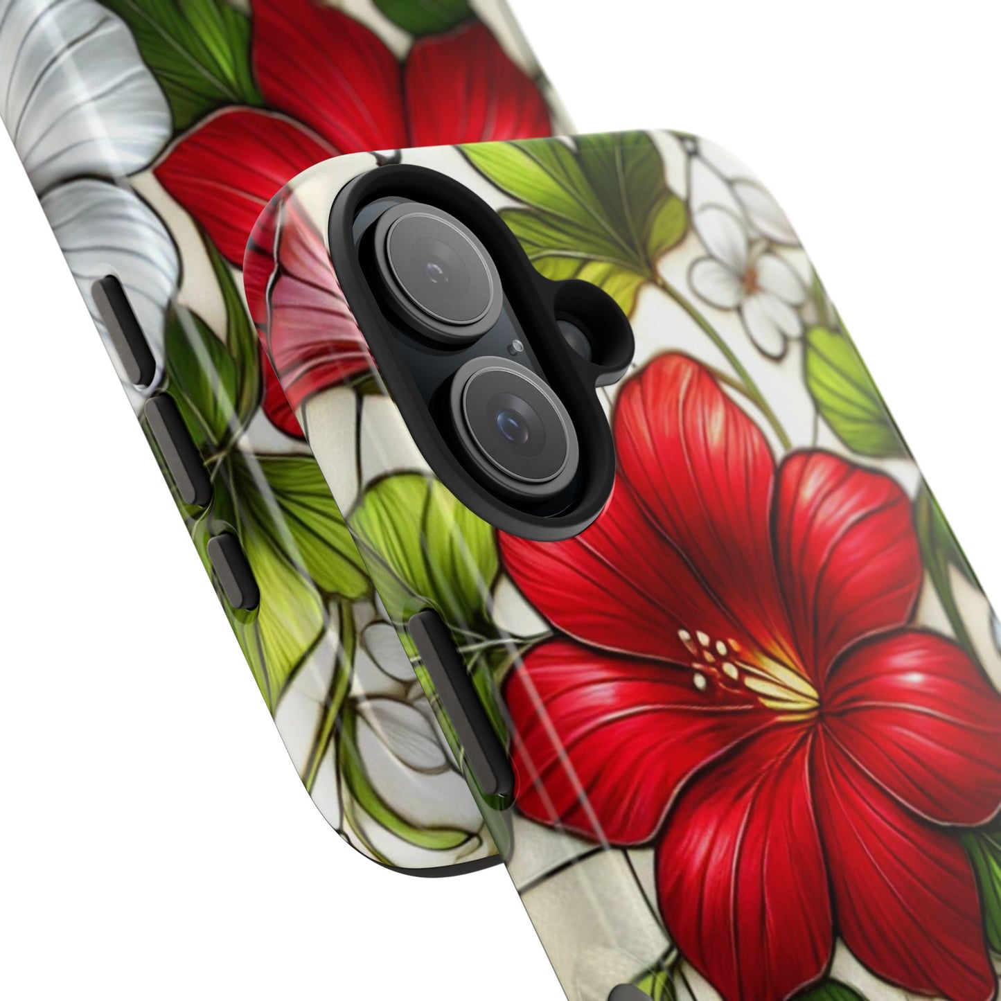 Tough Phone Case with Vibrant Floral Design - Perfect Gift for Nature Lovers