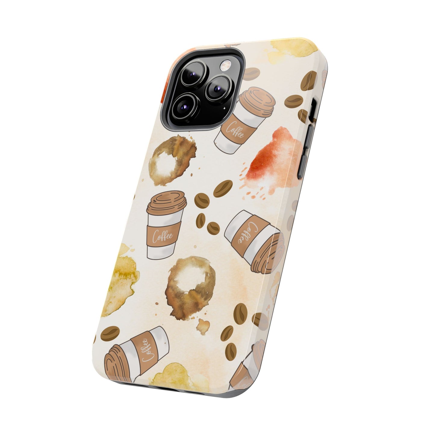 Cute, Trendy, Coffee Lover, Barista Tough Phone Cases for Iphone