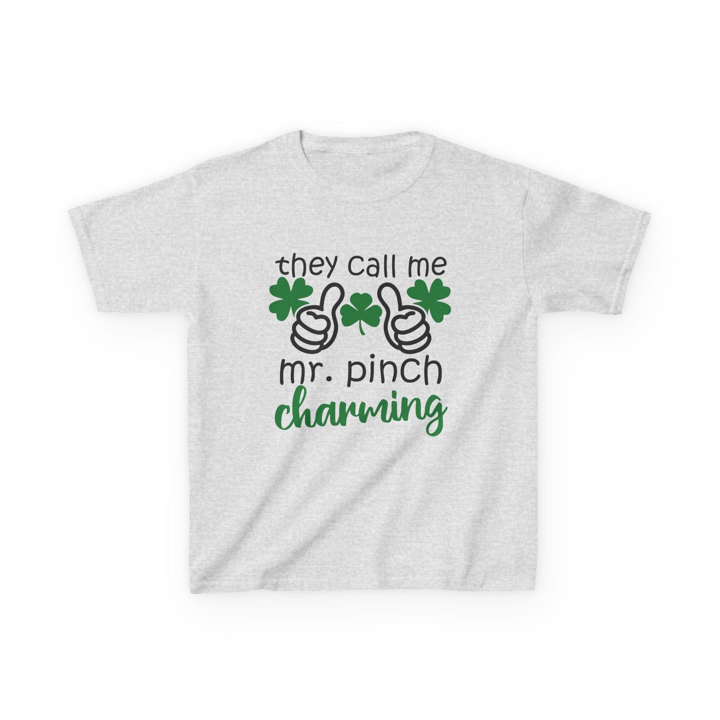 St. Patrick's Day Kids Tee - 'They Call Me Mr. Pinch Charming'