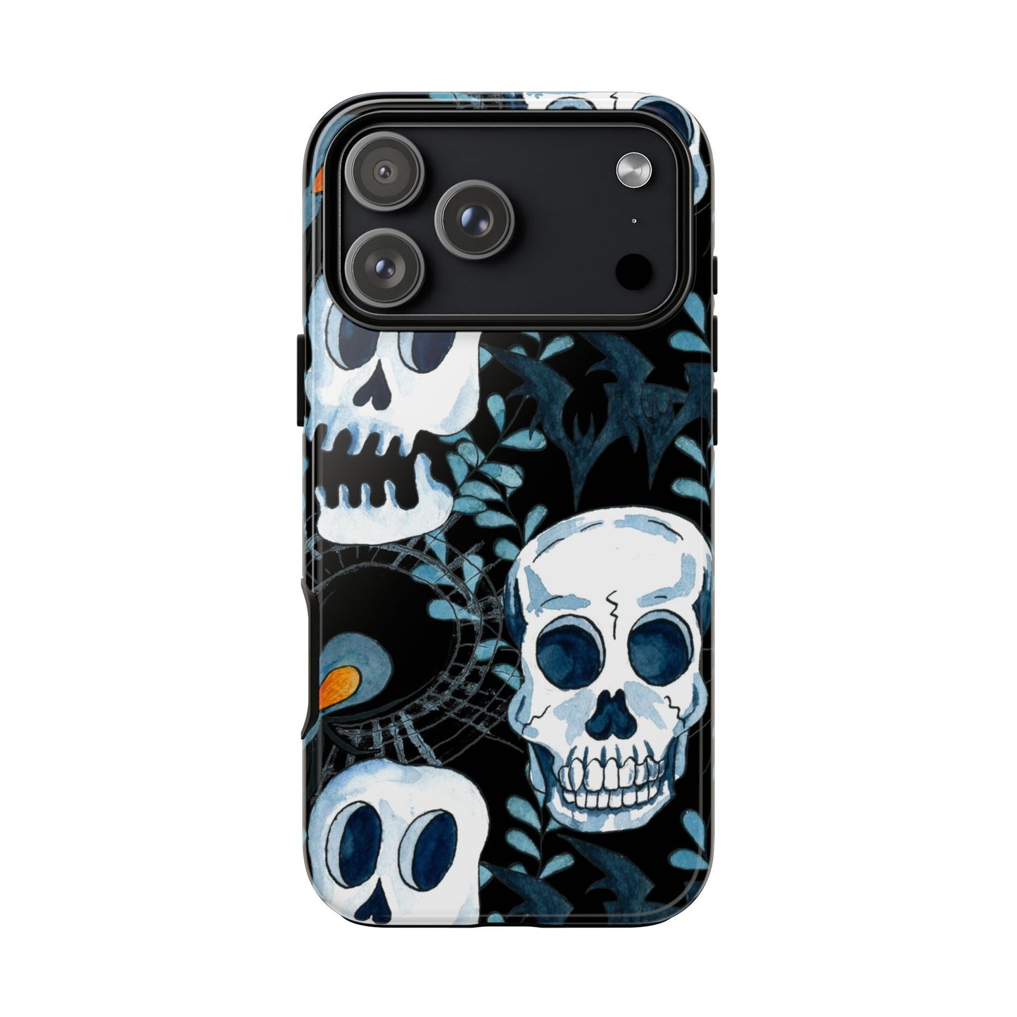 Halloween, Skull, Gothic Phone Case for Iphone - FREE Shipping