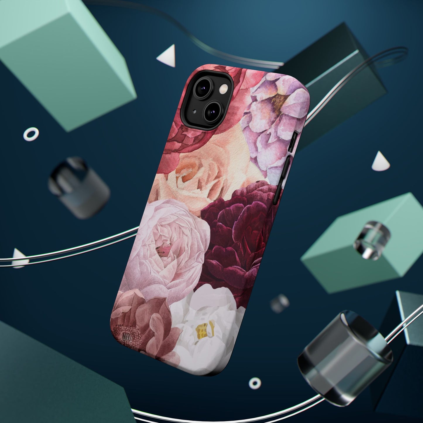 Elegant Protection for Every Occasion Floral Tough Phone Case