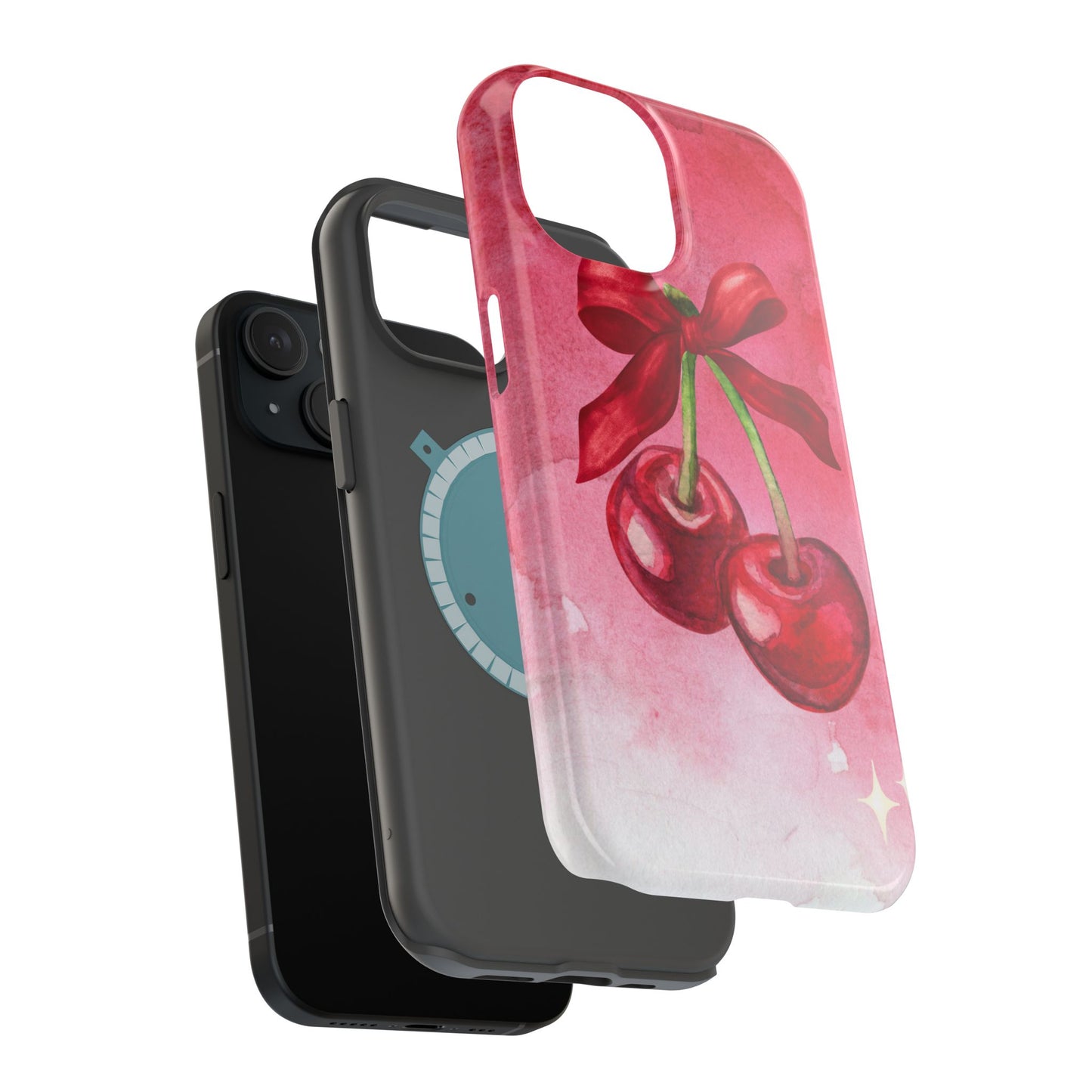 Chic Cherry Magnetic Tough Cases for iPhone