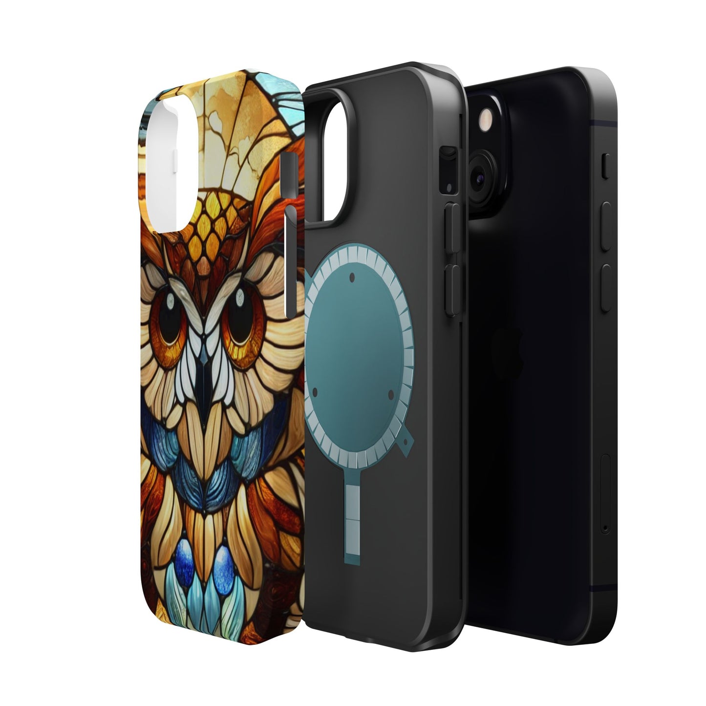 Bohemian Owl MAGNETIC Phone Case for Owl Lovers- Perfect Gift for Iphone